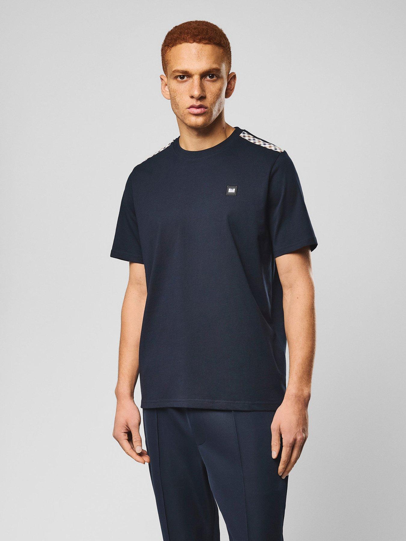 Weekend Offender Medea Short Sleeve T-Shirt, Navy, Size 2Xl, Men