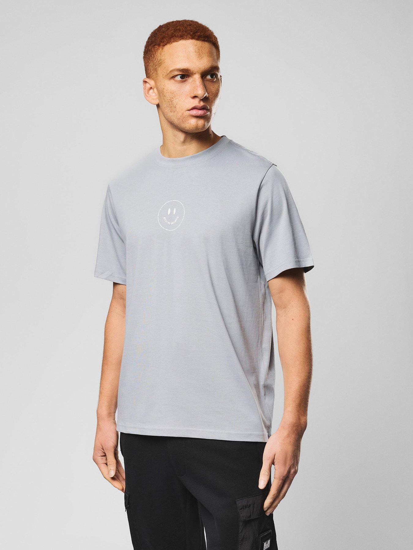 Weekend Offender Away Short Sleeve T-shirt - Grey