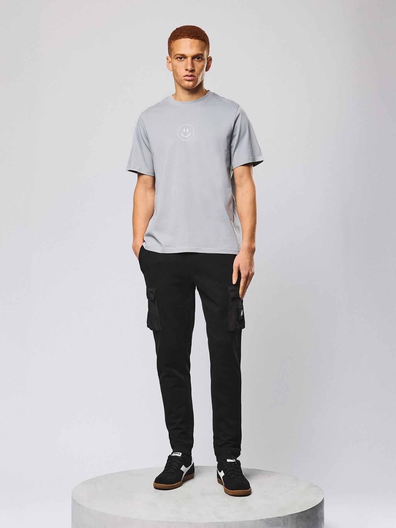 Image 2 of 5 of Weekend Offender Away Short Sleeve T-shirt - Grey