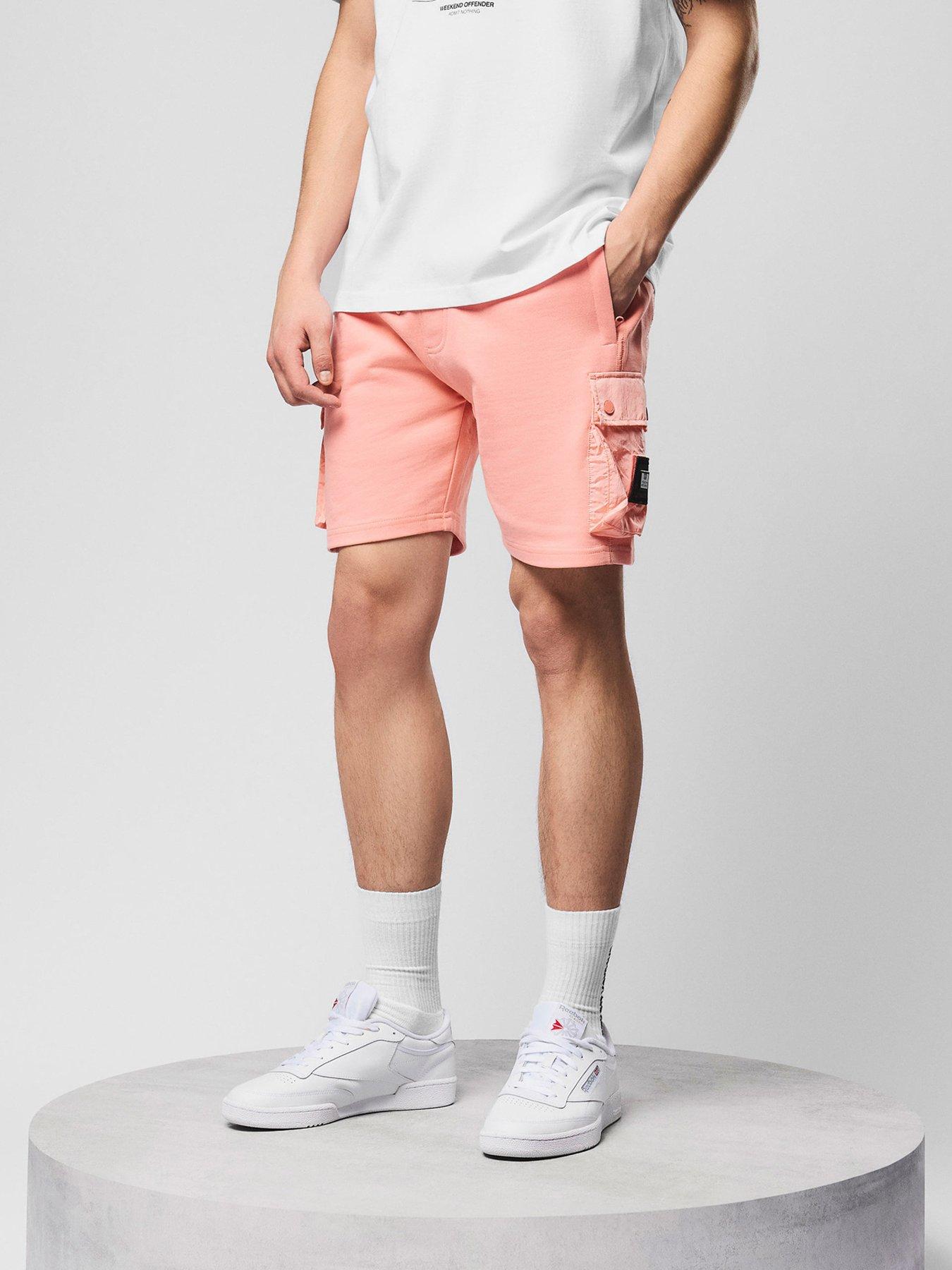 Image 1 of 7 of Weekend Offender Noreaster Technical Sweat Shorts - Orange
