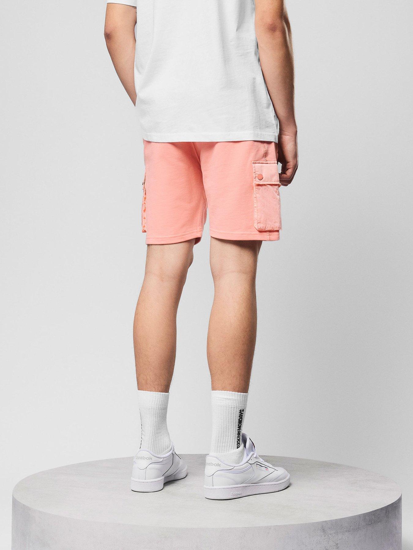 Image 2 of 7 of Weekend Offender Noreaster Technical Sweat Shorts - Orange