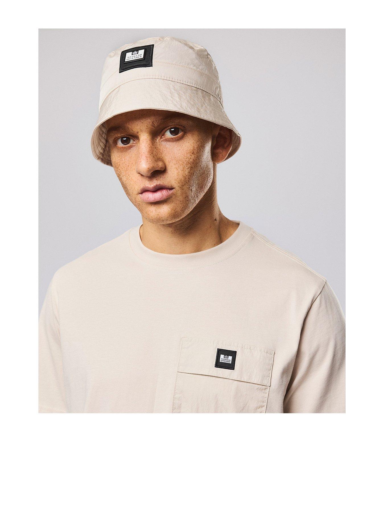 Image 1 of 3 of Weekend Offender Long Beach Blvd Bucket Hat - Beige