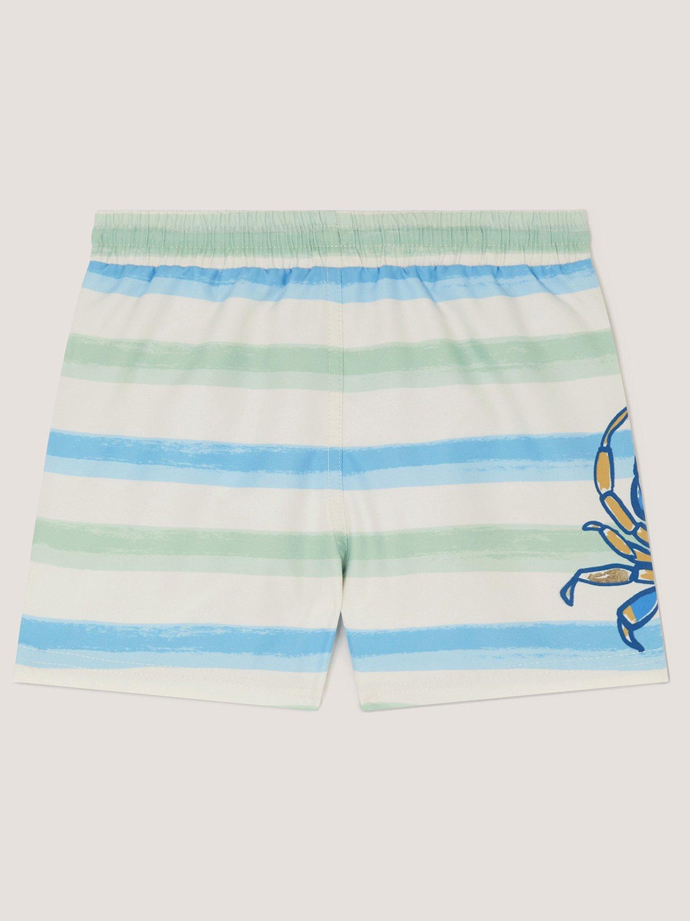 Image 2 of 3 of Monsoon Boys Crab Swim Shorts - Multi