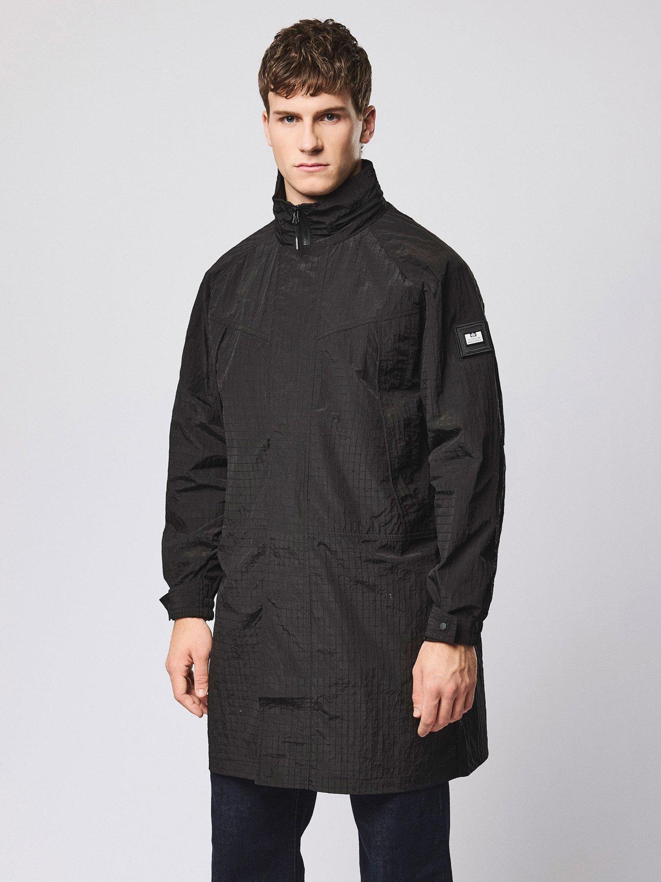 Image 1 of 6 of Weekend Offender Weekend Offender Algiers Technical Waterproof Jacket - Black