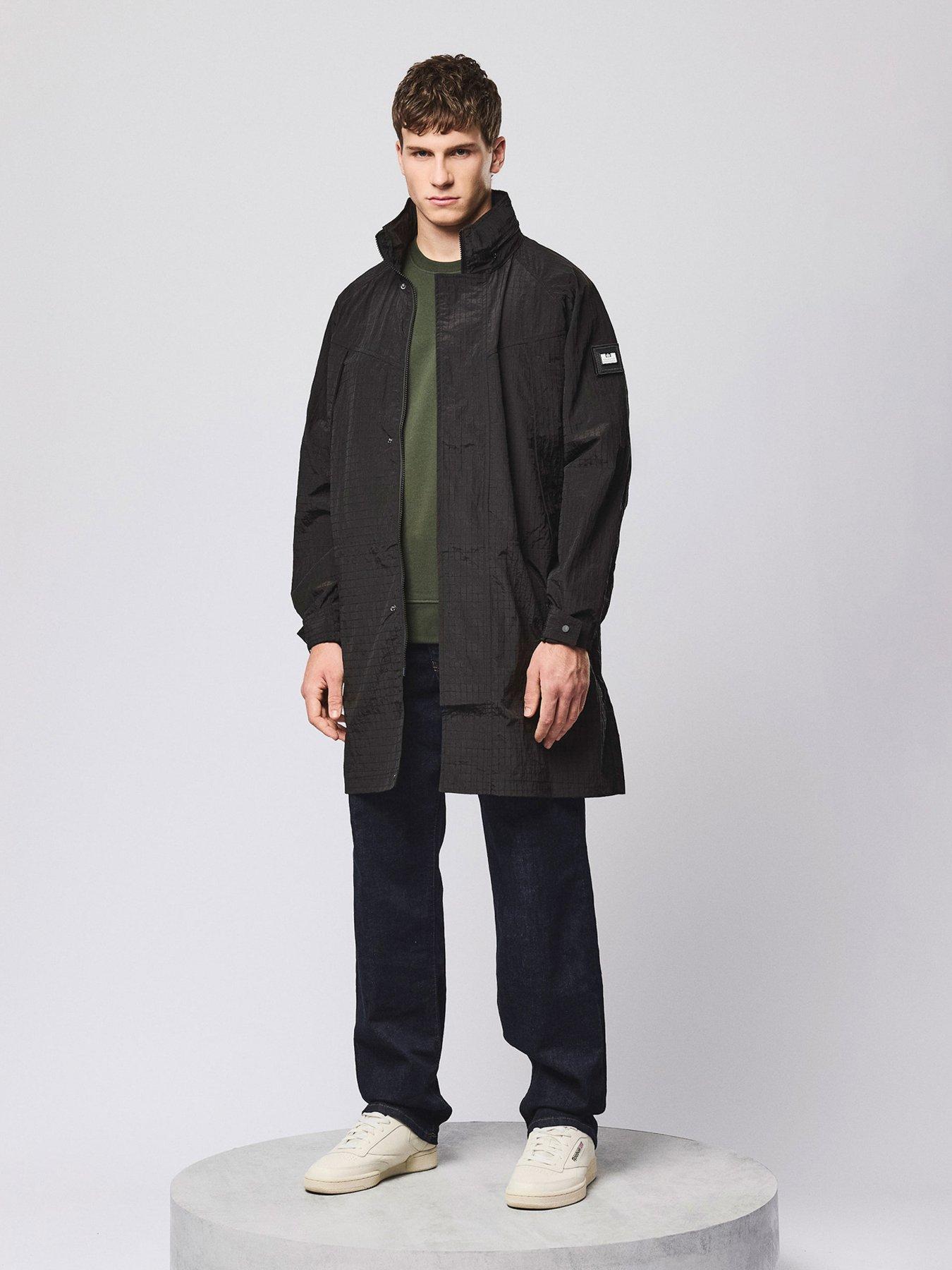 Image 2 of 6 of Weekend Offender Weekend Offender Algiers Technical Waterproof Jacket - Black