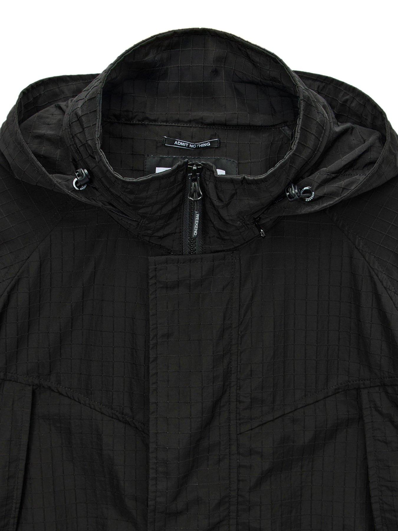 Image 5 of 6 of Weekend Offender Weekend Offender Algiers Technical Waterproof Jacket - Black