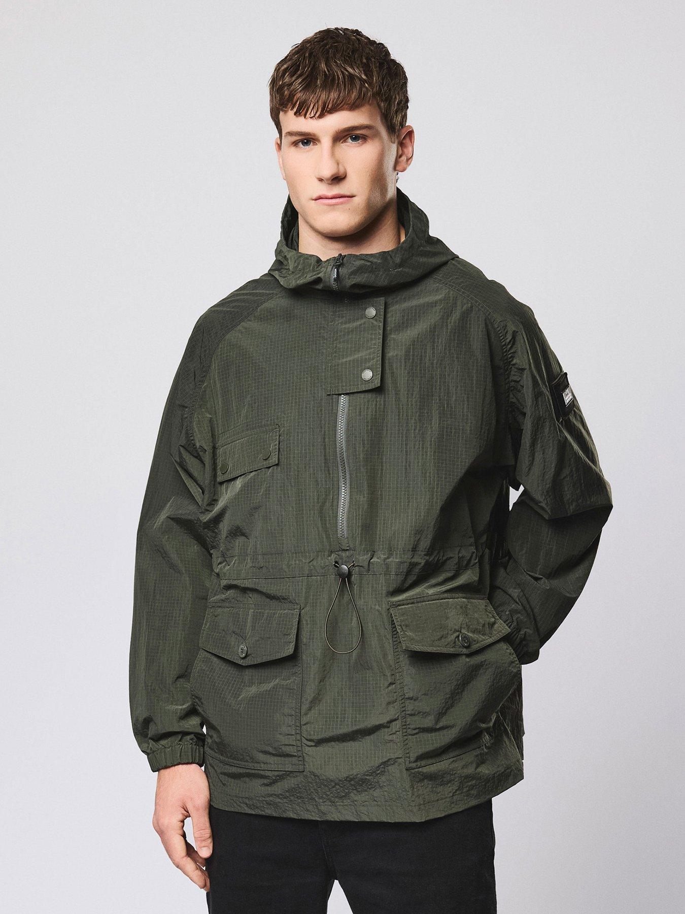 Weekend Offender Zeralda Technical Waterproof Jacket, Green, Size S, Men