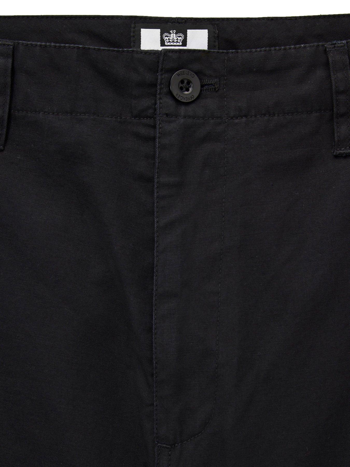 Image 5 of 6 of Weekend Offender Mascia Cargo Shorts - Black
