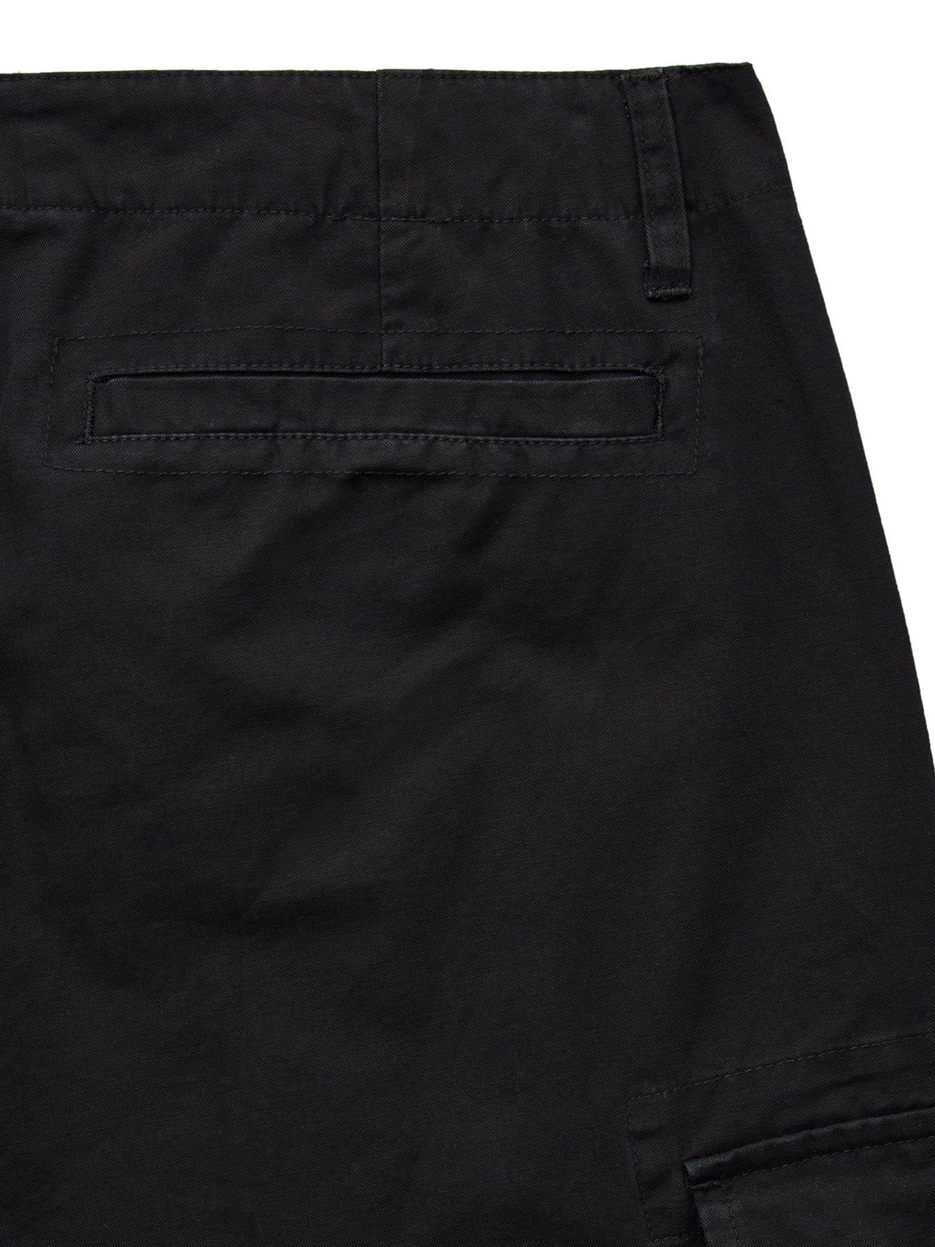 Image 6 of 6 of Weekend Offender Mascia Cargo Shorts - Black