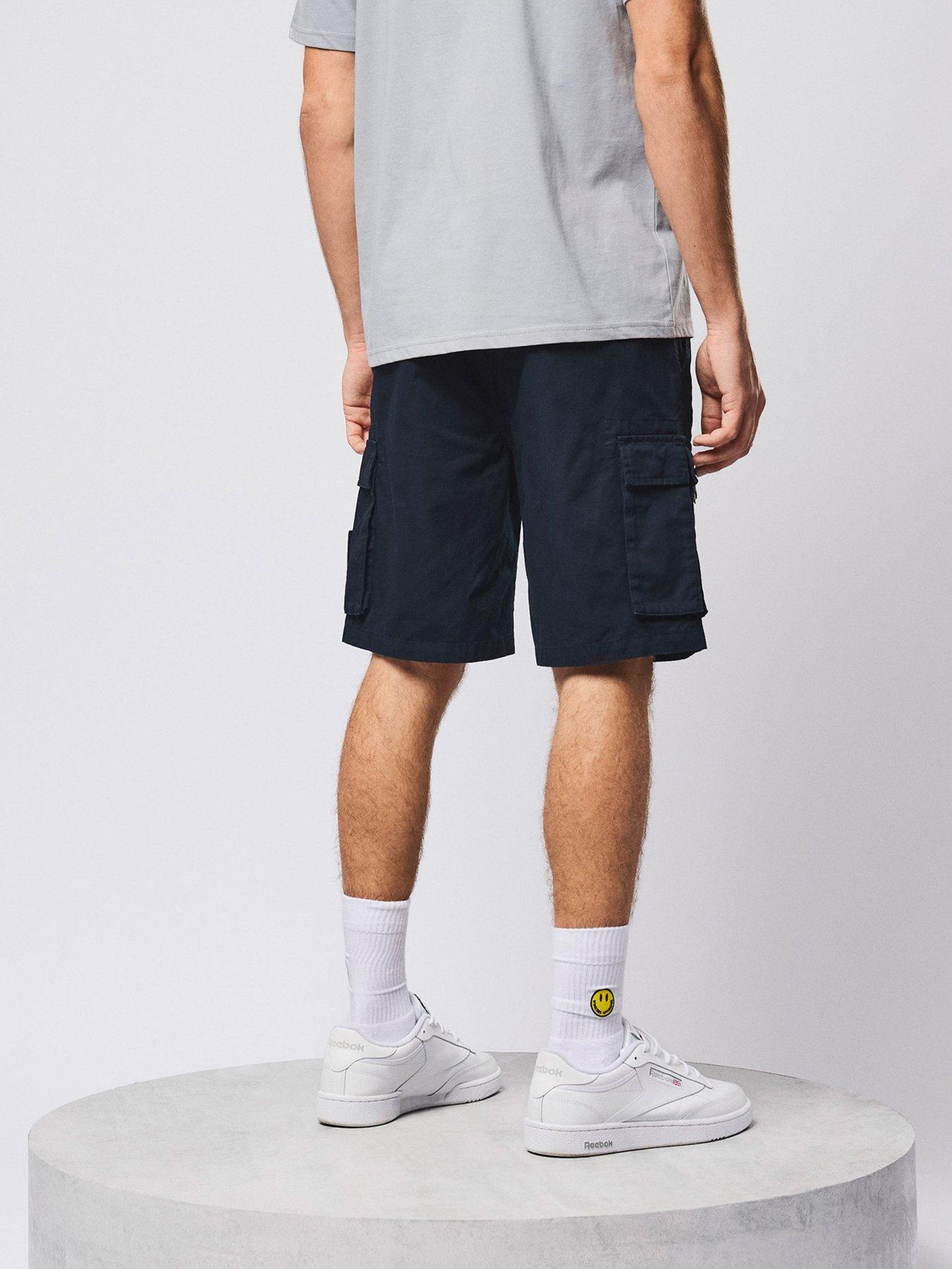 Image 3 of 6 of Weekend Offender Mascia Cargo Shorts - Navy