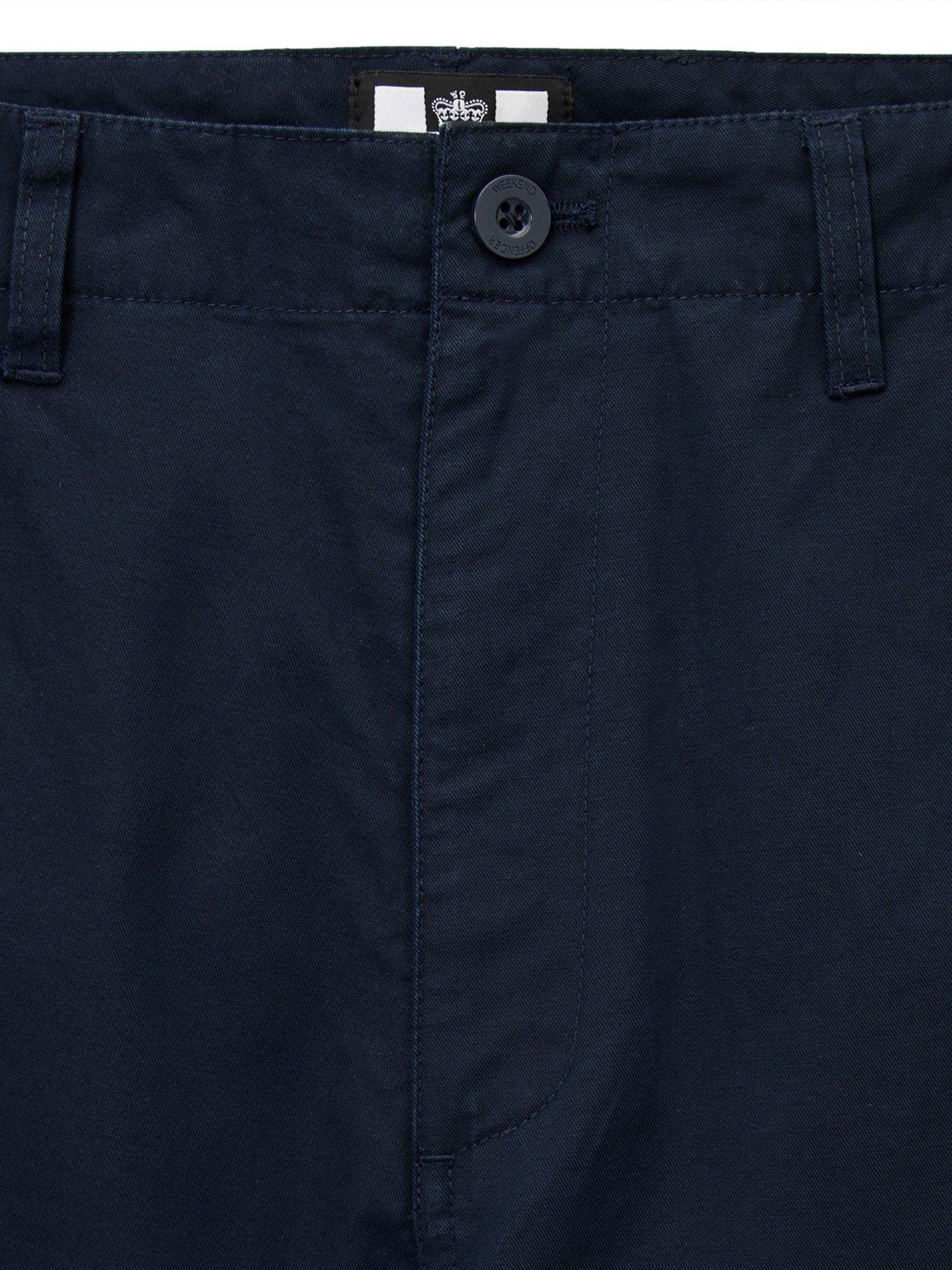 Image 5 of 6 of Weekend Offender Mascia Cargo Shorts - Navy