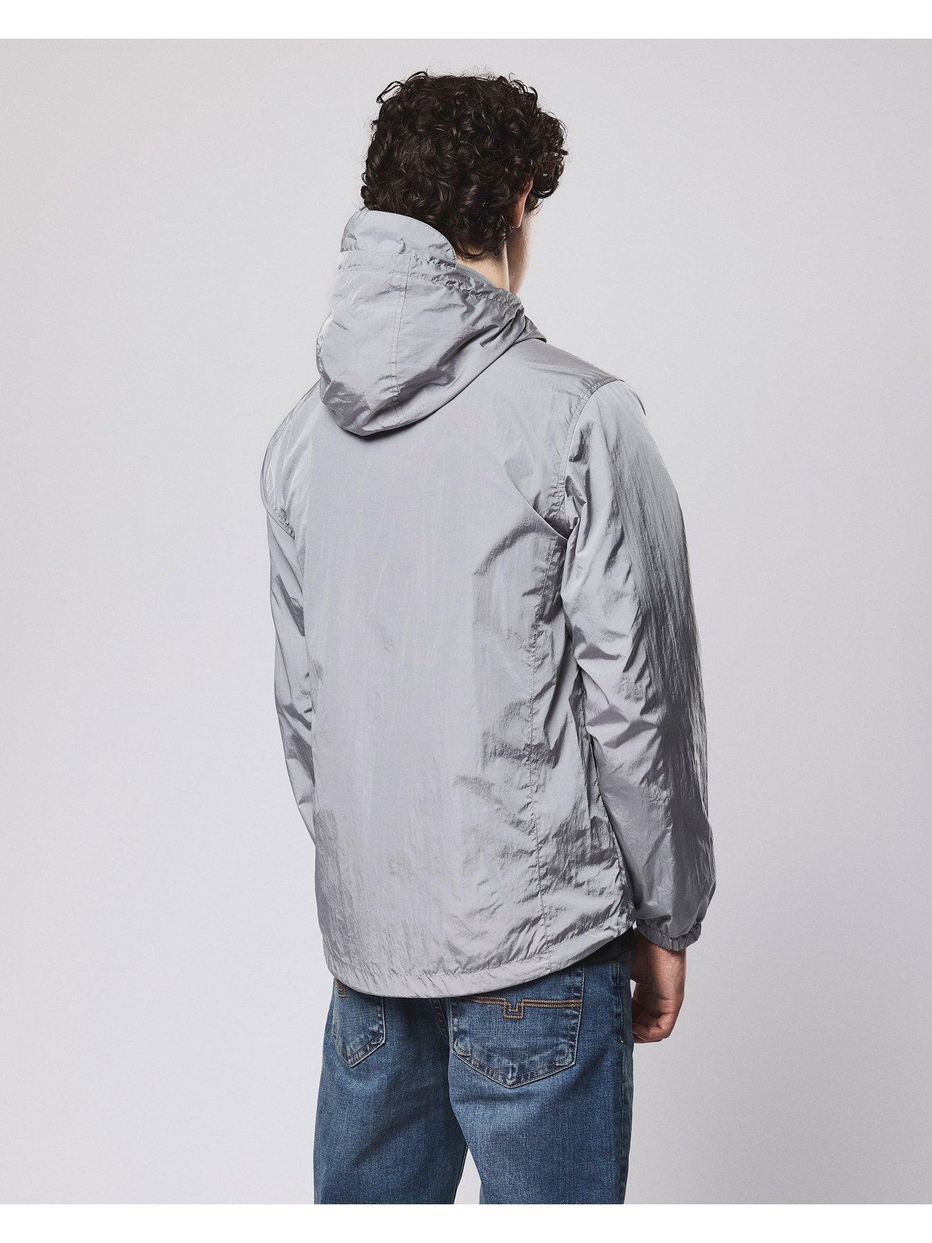 Image 2 of 6 of Weekend Offender Technician Zip Through Lightweight Jacket - Grey