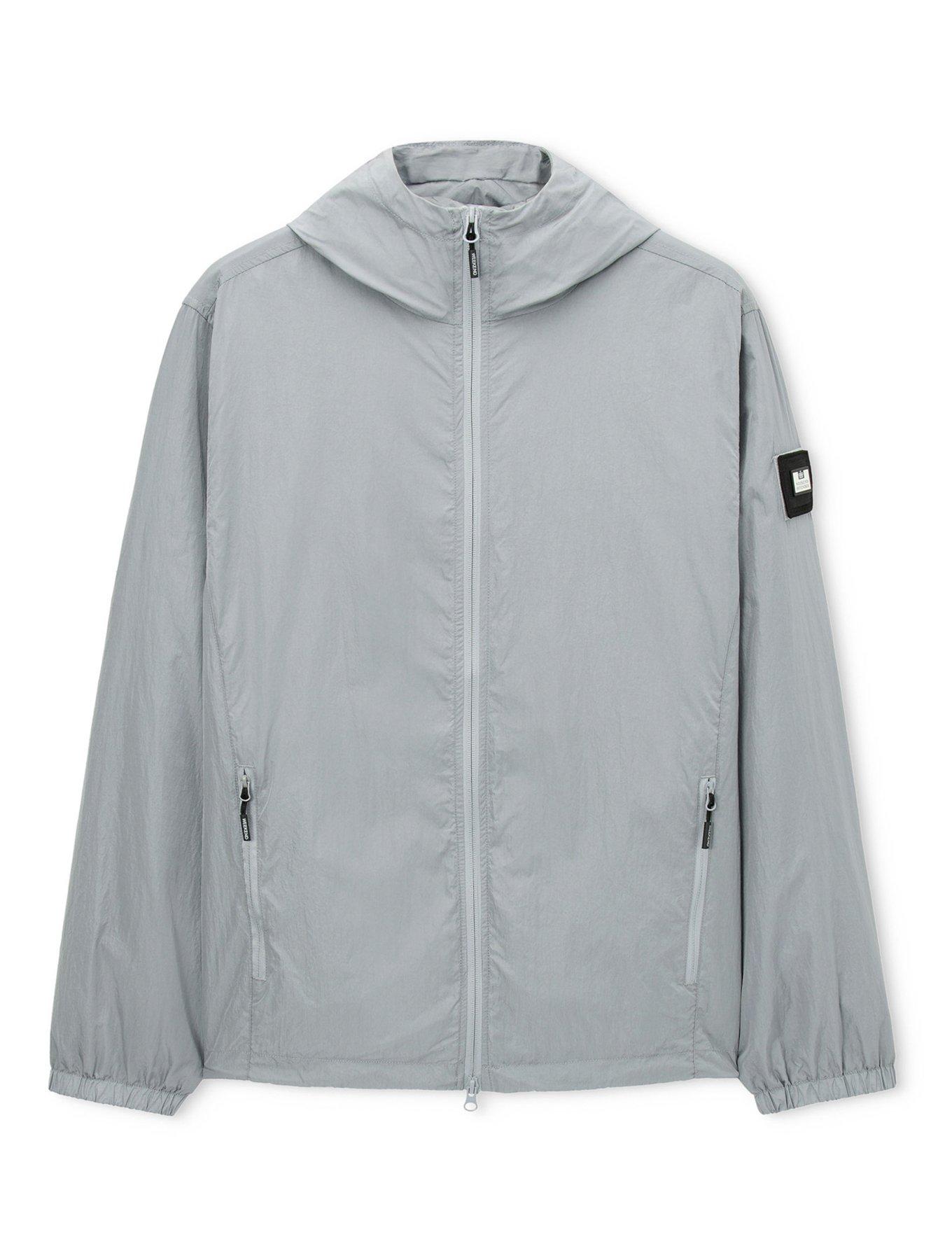 Image 4 of 6 of Weekend Offender Technician Zip Through Lightweight Jacket - Grey