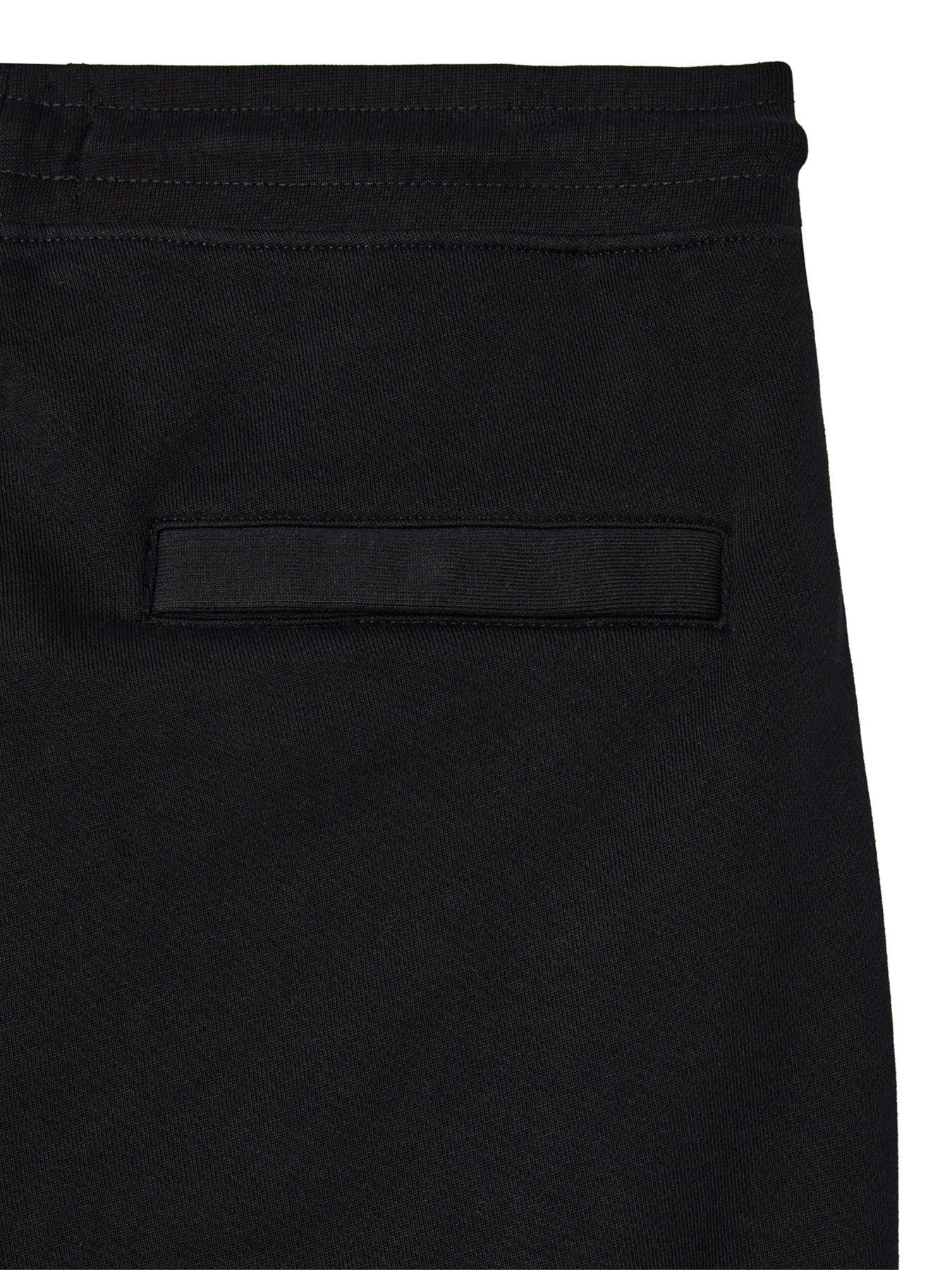 Image 6 of 6 of Weekend Offender Hawkins Cargo Sweat Shorts - Black