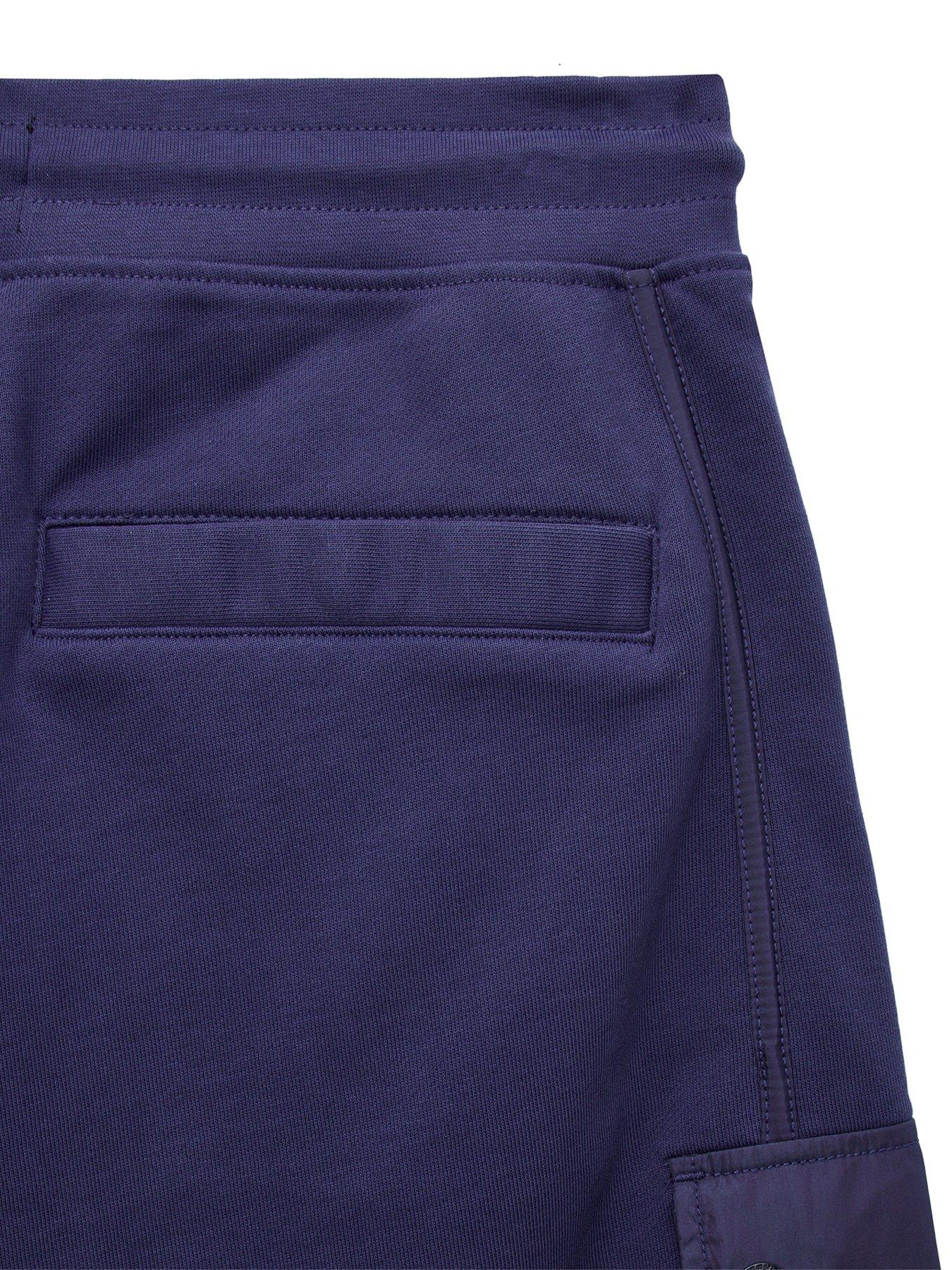 Image 7 of 7 of Weekend Offender Noreaster Technical Sweat Shorts - Dark Blue