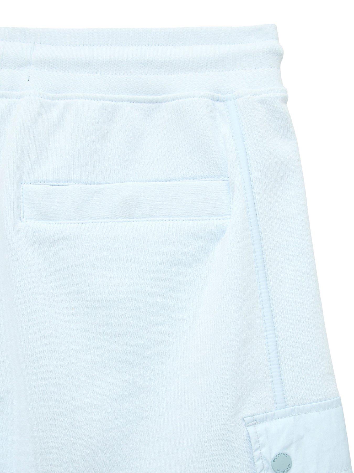 Image 7 of 7 of Weekend Offender Noreaster Technical Sweat Shorts - Light Blue