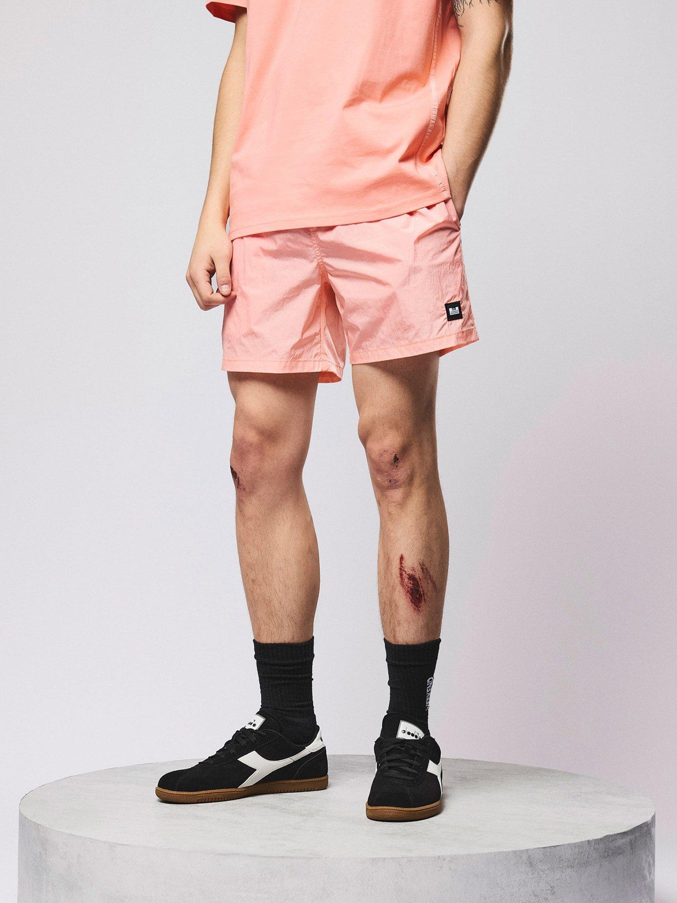 Weekend Offender Stacks Drawstring Swim Shorts - Orange