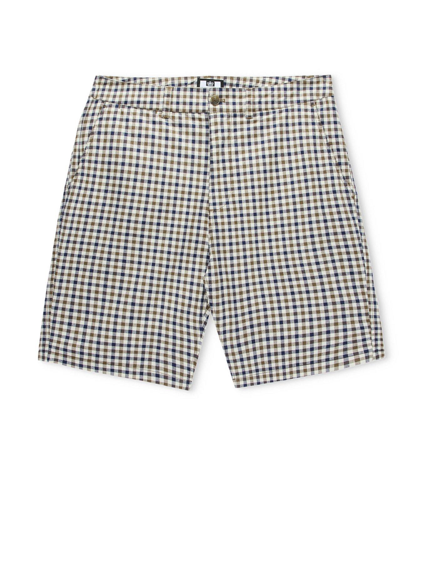 Weekend Offender Weekend Offender Ivan Check Shorts - Multi