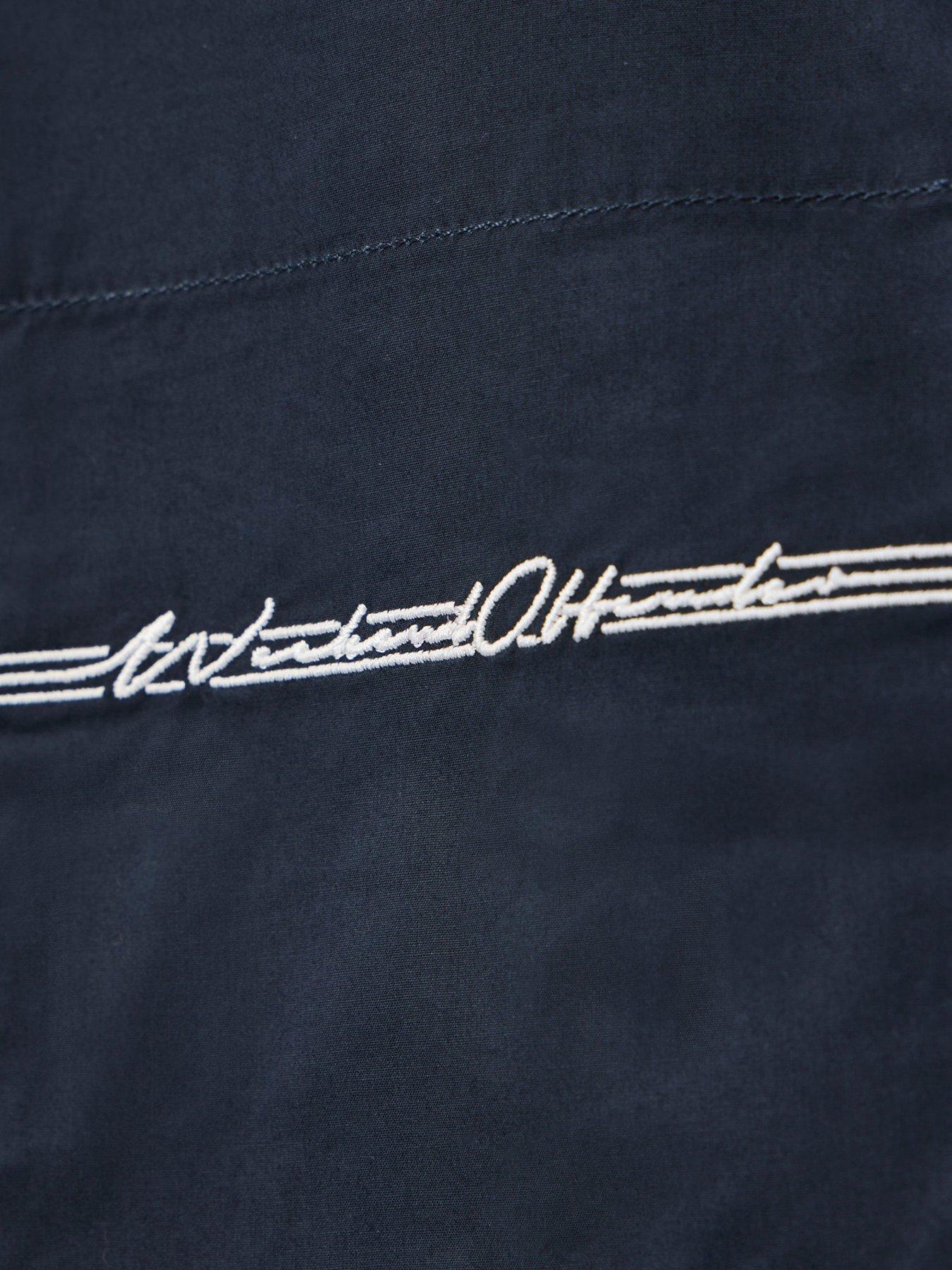 Image 7 of 7 of Weekend Offender Senia Short Sleeve Shirt - Navy