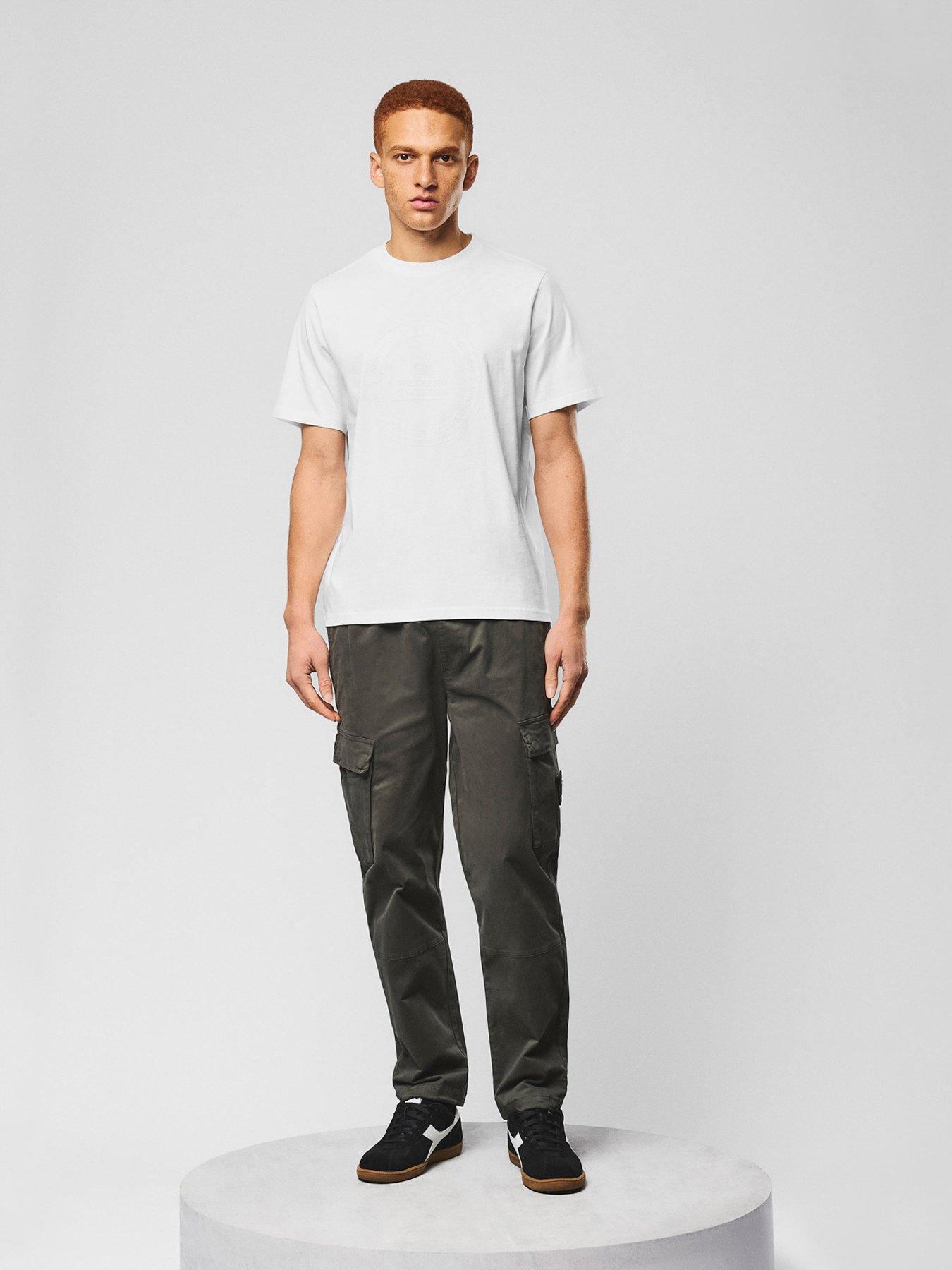 Weekend Offender Weekend Offender Eldon Woven Cargo Trousers - Green