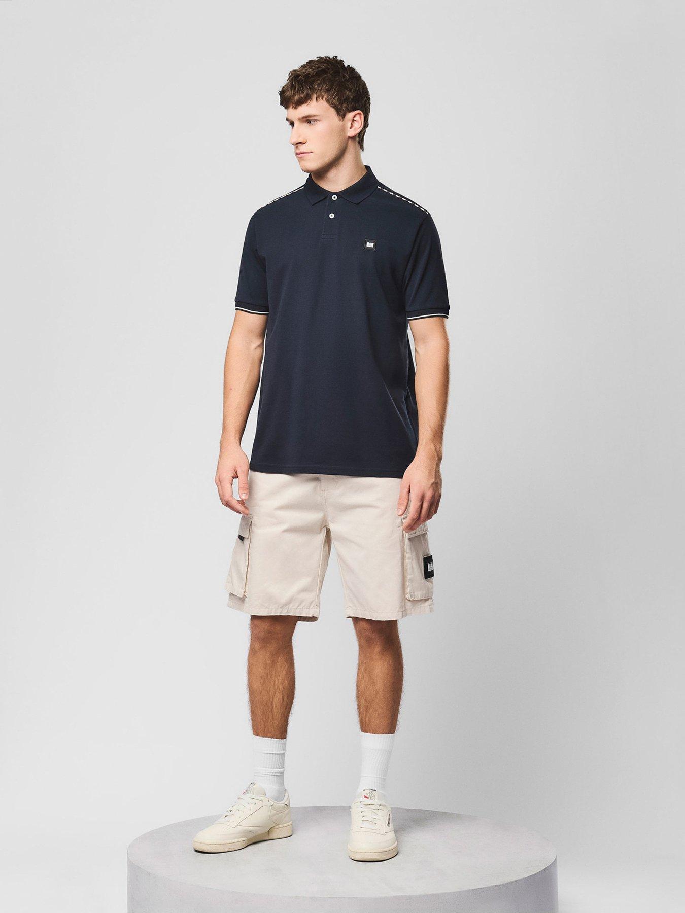 Image 1 of 6 of Weekend Offender Mascia Cargo Shorts - Beige