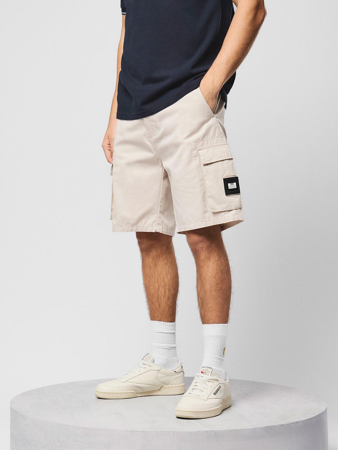 Image 2 of 6 of Weekend Offender Mascia Cargo Shorts - Beige
