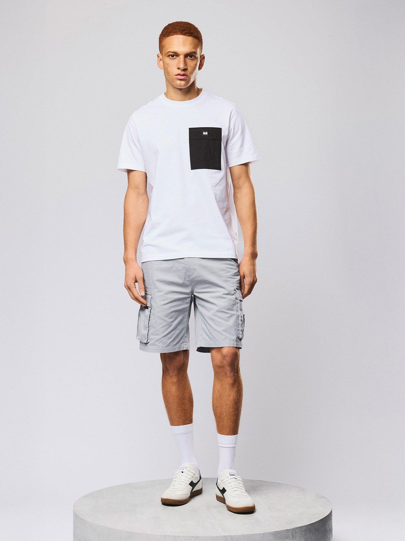weekend-offender-weekend-offender-mascia-cargo-shorts-grey