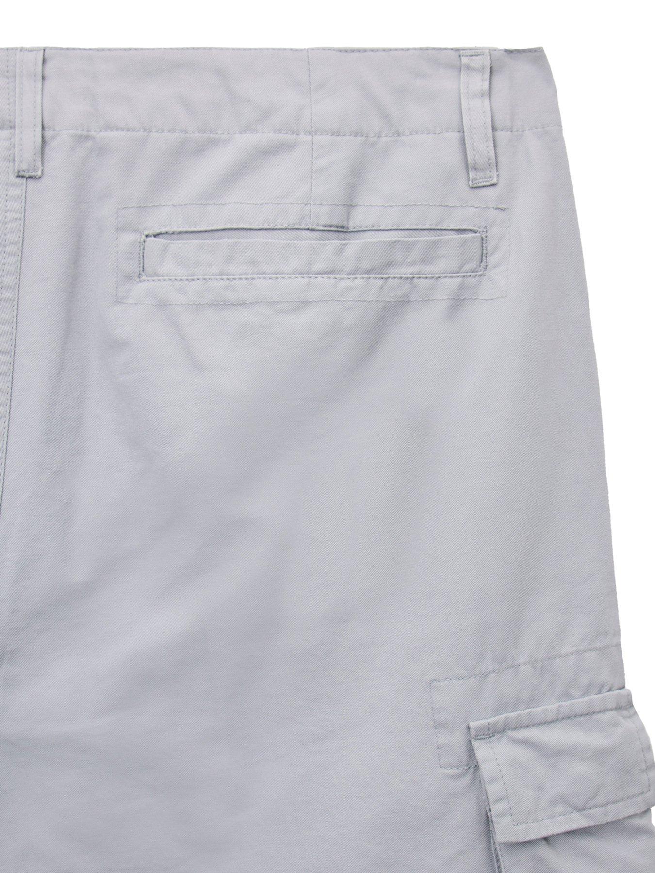Image 6 of 7 of Weekend Offender Mascia Cargo Shorts - Grey