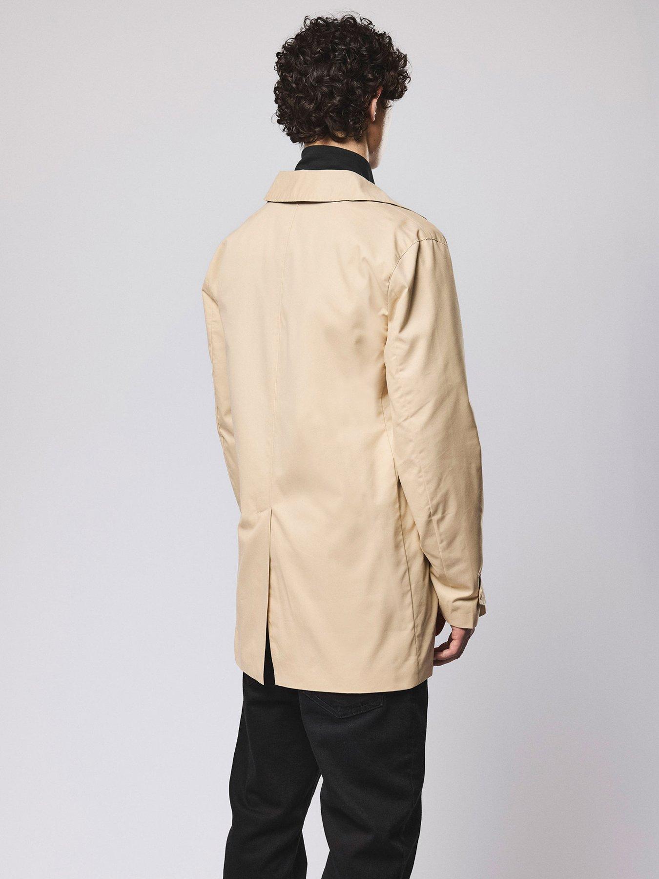 Image 4 of 7 of Weekend Offender Weekend Offender Whitehouse Collared Jacket - Beige
