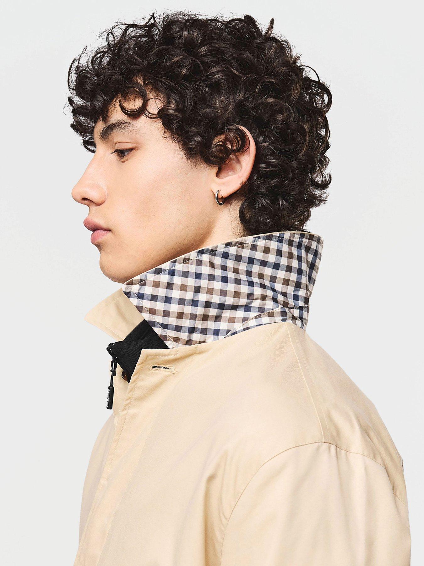 Image 5 of 7 of Weekend Offender Weekend Offender Whitehouse Collared Jacket - Beige