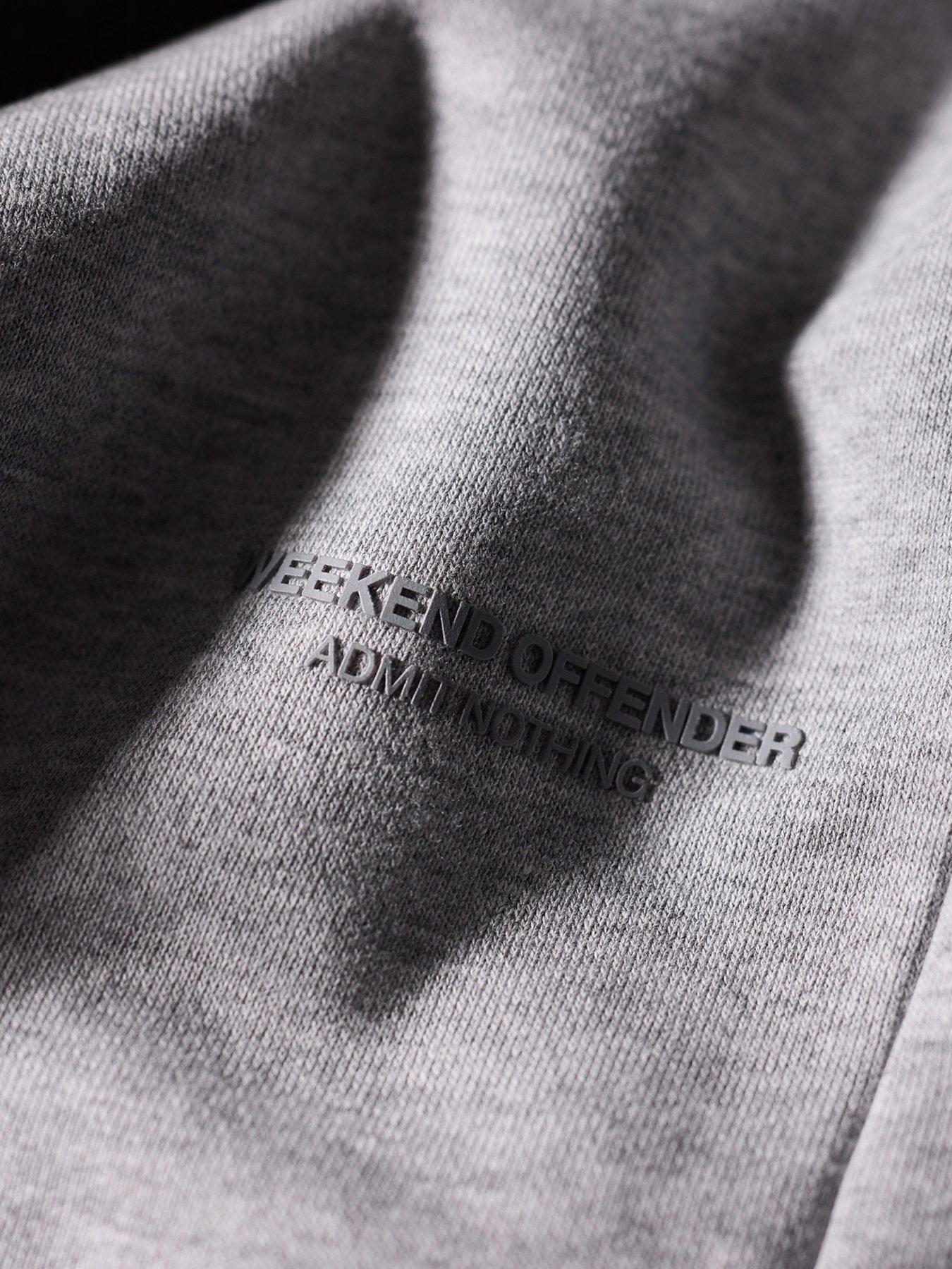 Image 4 of 4 of Weekend Offender Harlem Tracksuit Set - Grey