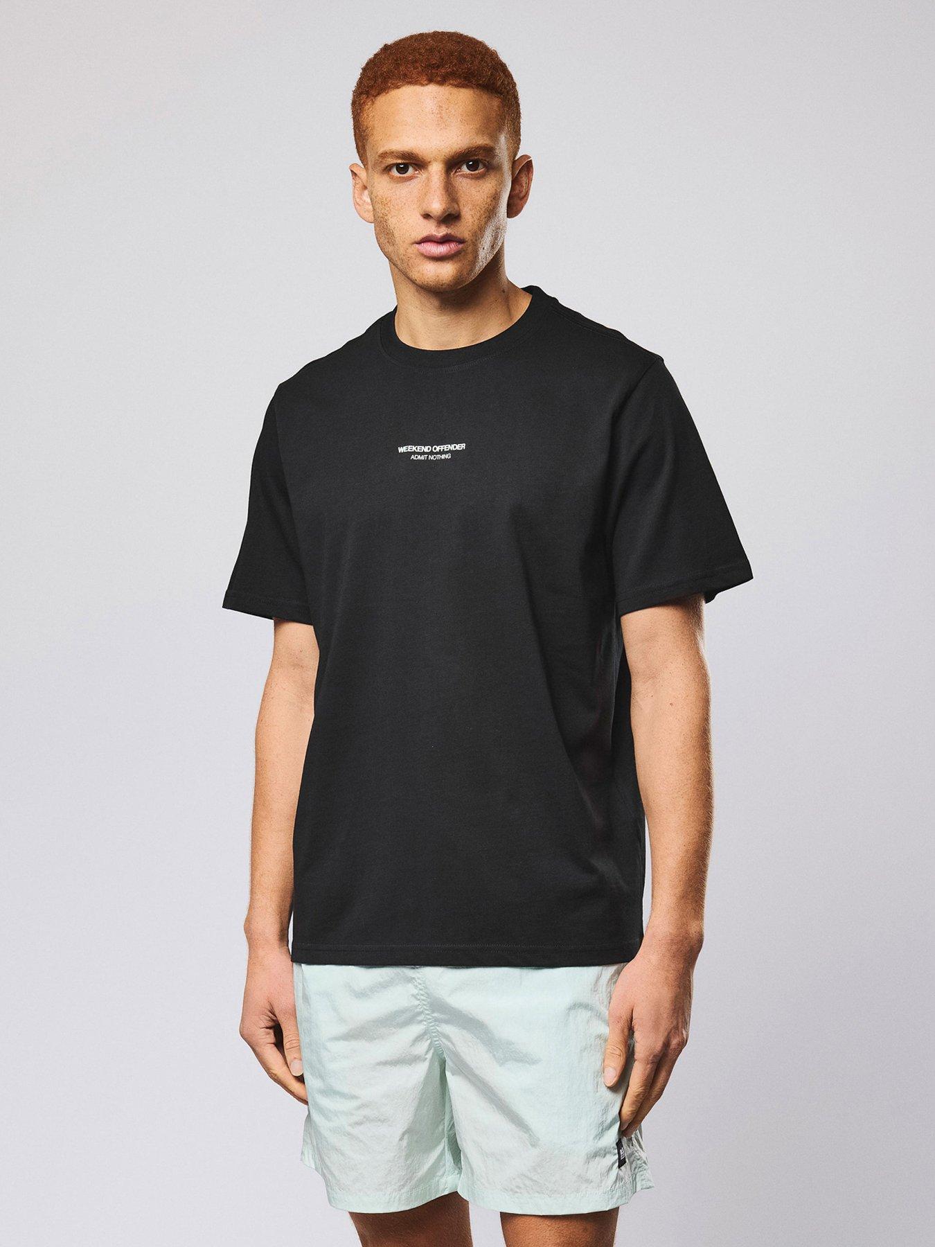 Image 1 of 5 of Weekend Offender Millergrove Short Sleeve T-shirt - Black