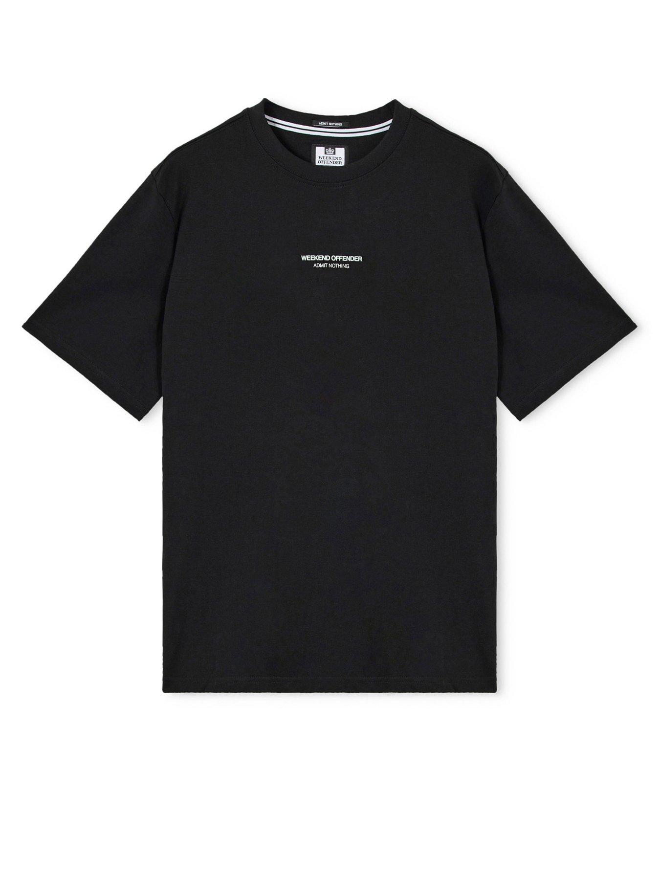 Image 4 of 5 of Weekend Offender Millergrove Short Sleeve T-shirt - Black