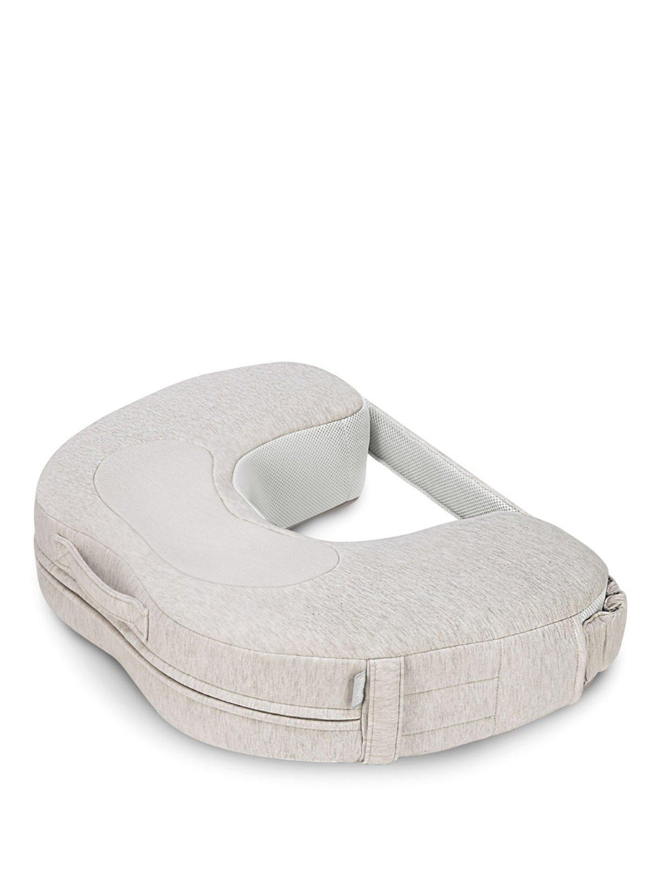 Image 1 of 5 of CuddleCo Elysia Nursing Pillow - Quiet Biege