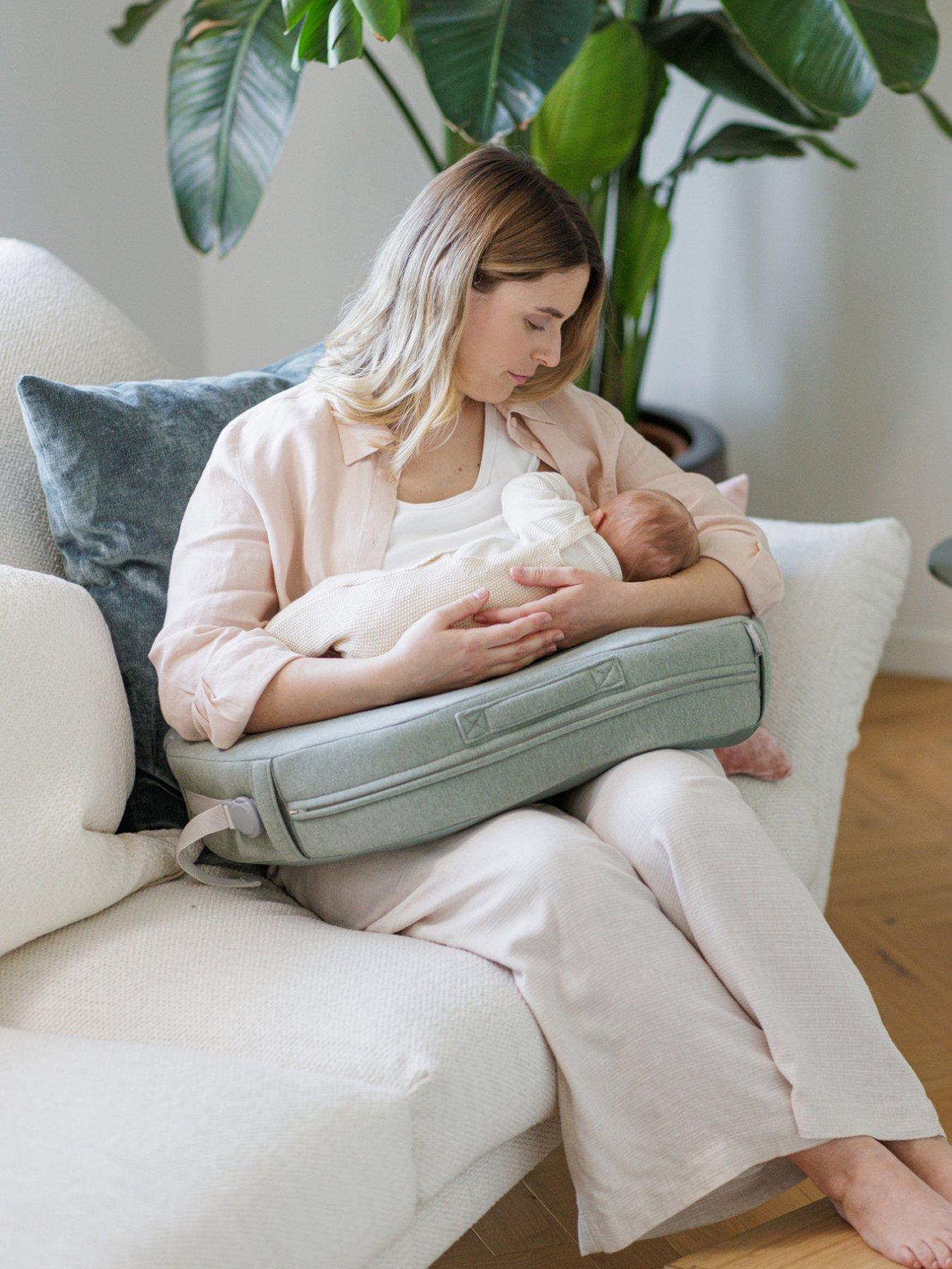 Image 2 of 5 of CuddleCo Elysia Nursing Pillow - Quiet Biege