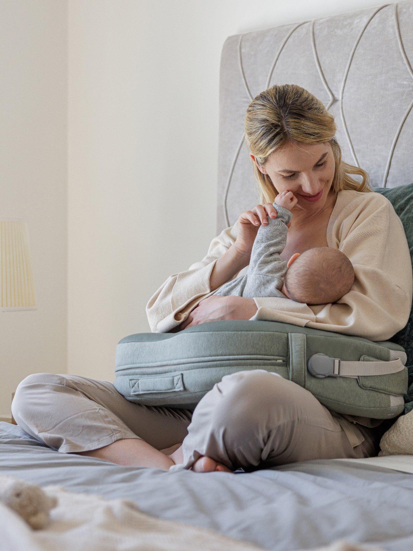 Image 4 of 5 of CuddleCo Elysia Nursing Pillow - Quiet Biege