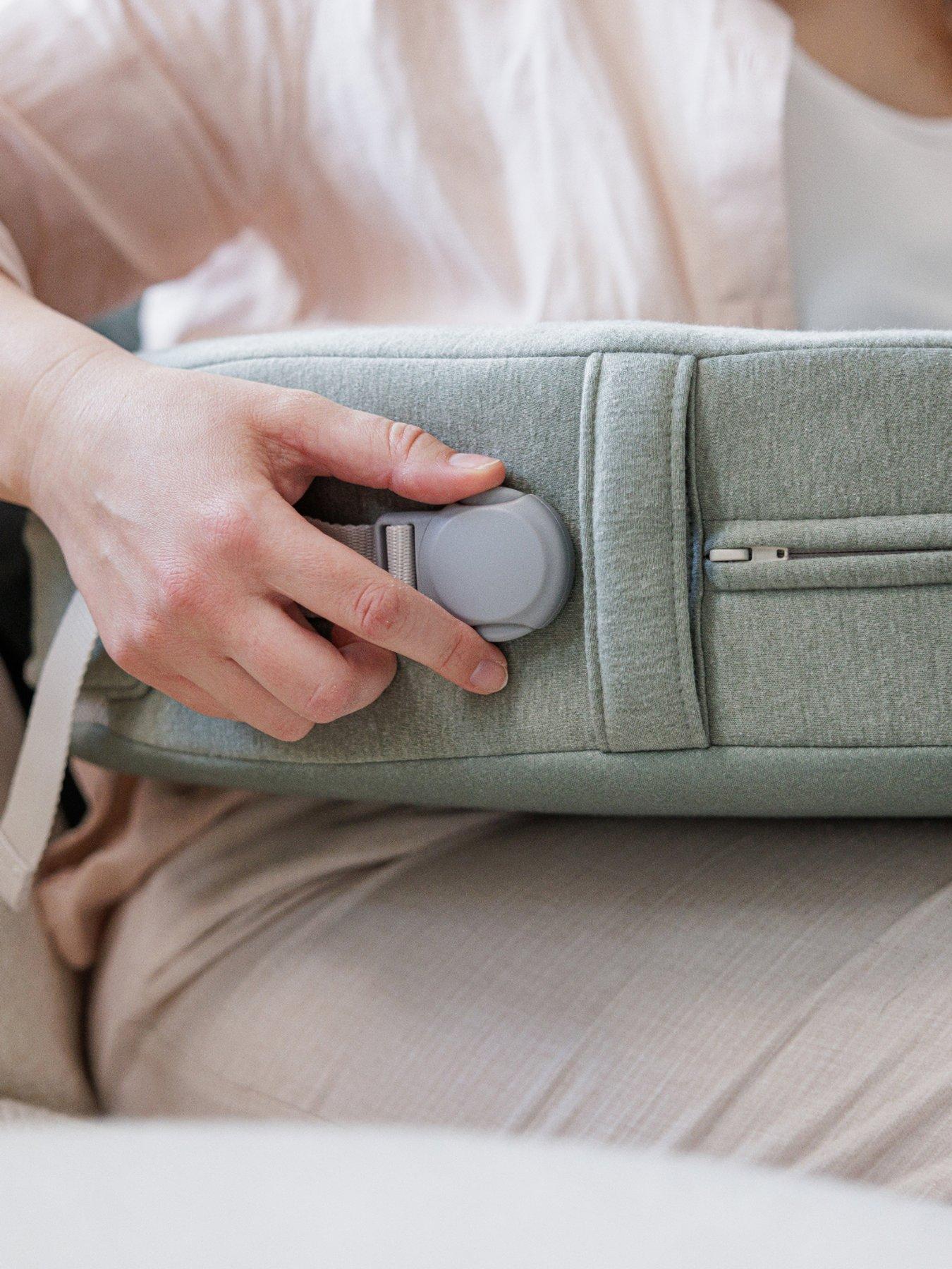 Image 5 of 5 of CuddleCo Elysia Nursing Pillow - Quiet Biege