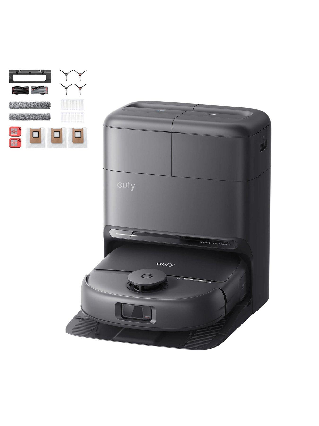 Eufy Omni C28A Robot Vacuum & Mop with All-in-One Station with Accessory Kit