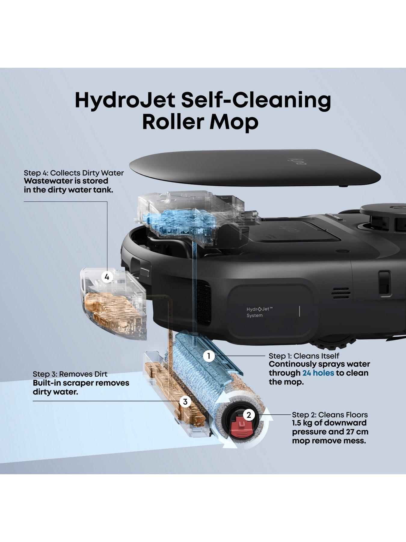 Image 3 of 8 of Eufy Omni C28A Robot Vacuum &amp; Mop with All-in-One Station with Accessory Kit