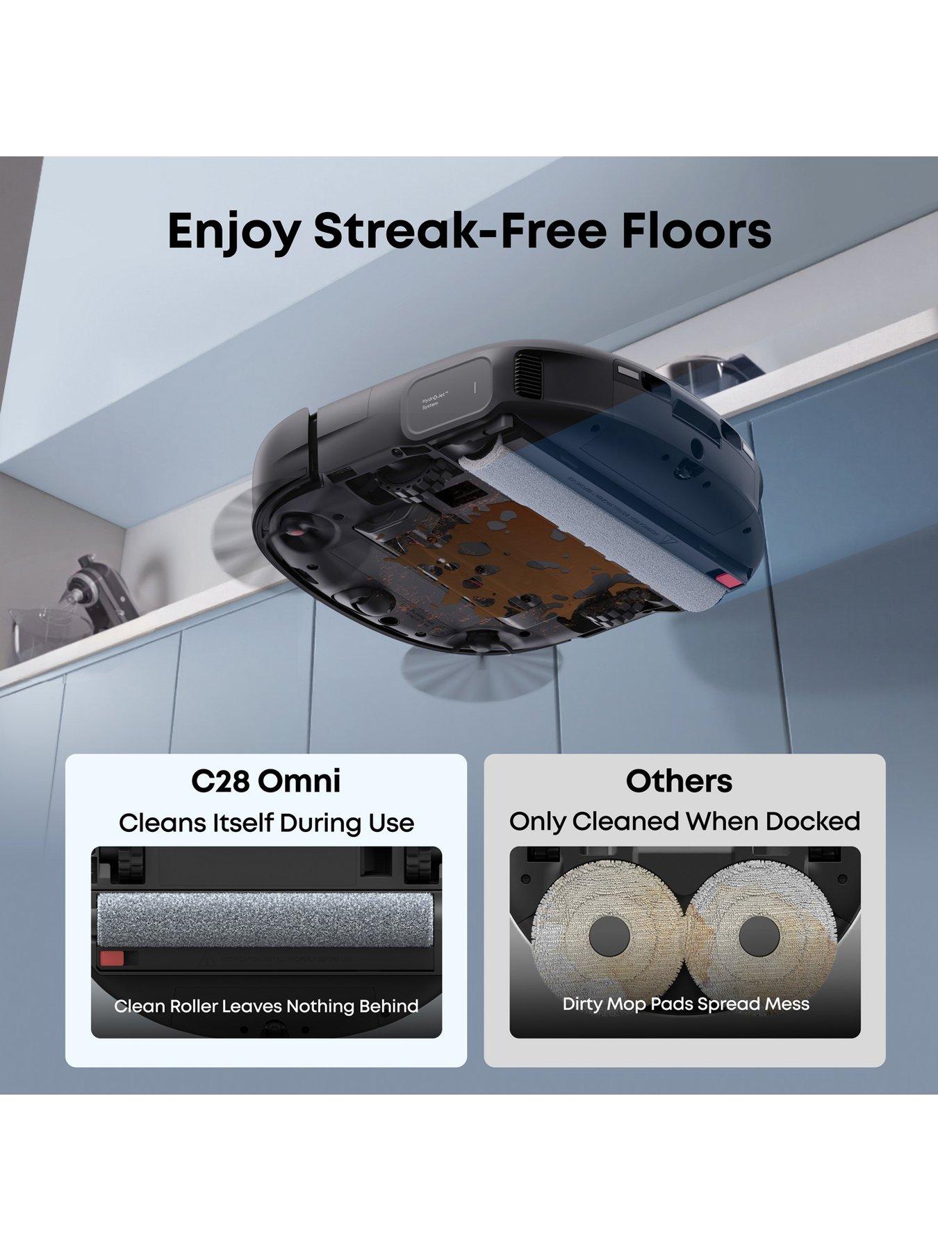 Image 4 of 8 of Eufy Omni C28A Robot Vacuum &amp; Mop with All-in-One Station with Accessory Kit