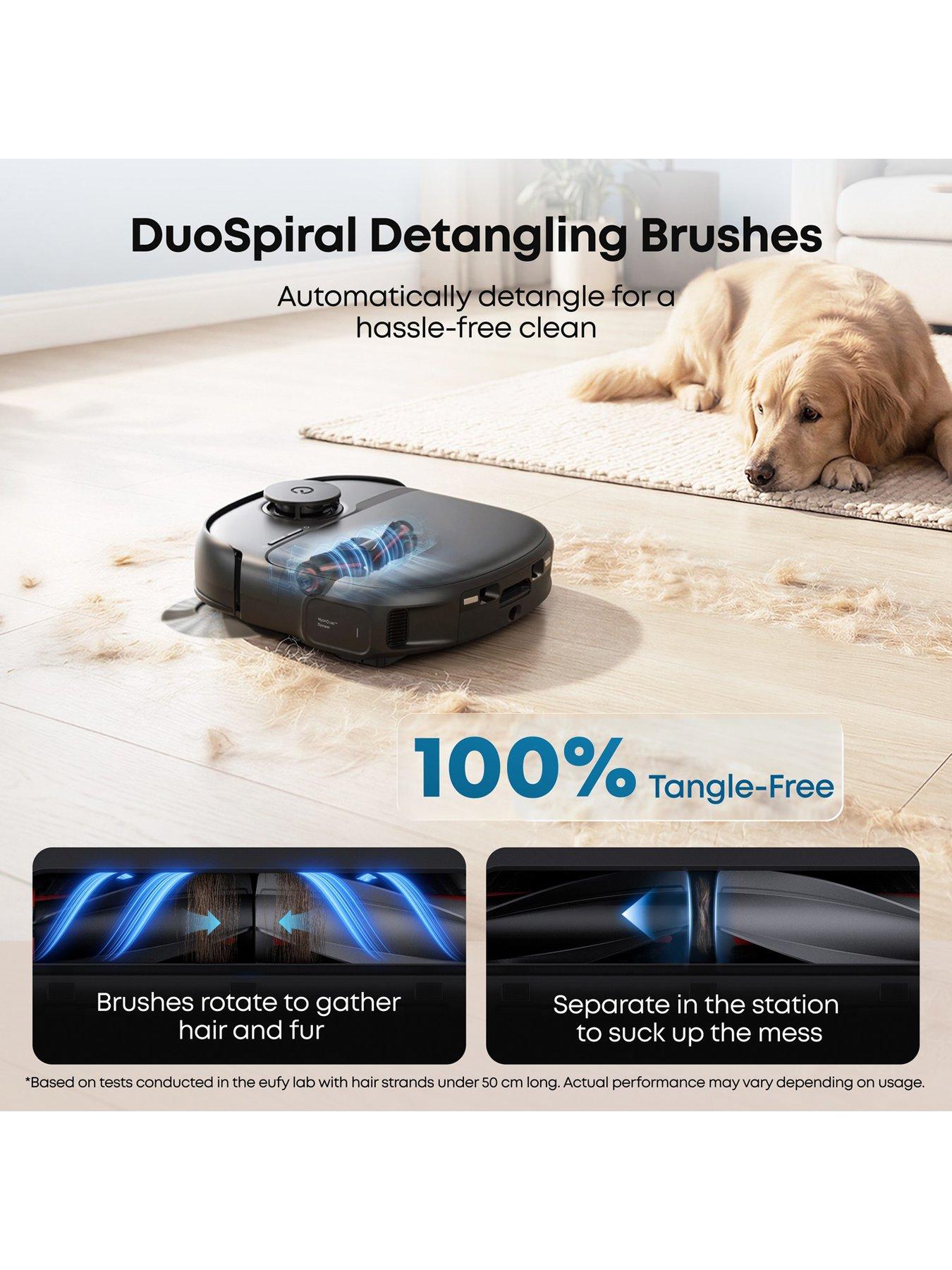 Image 6 of 8 of Eufy Omni C28A Robot Vacuum &amp; Mop with All-in-One Station with Accessory Kit