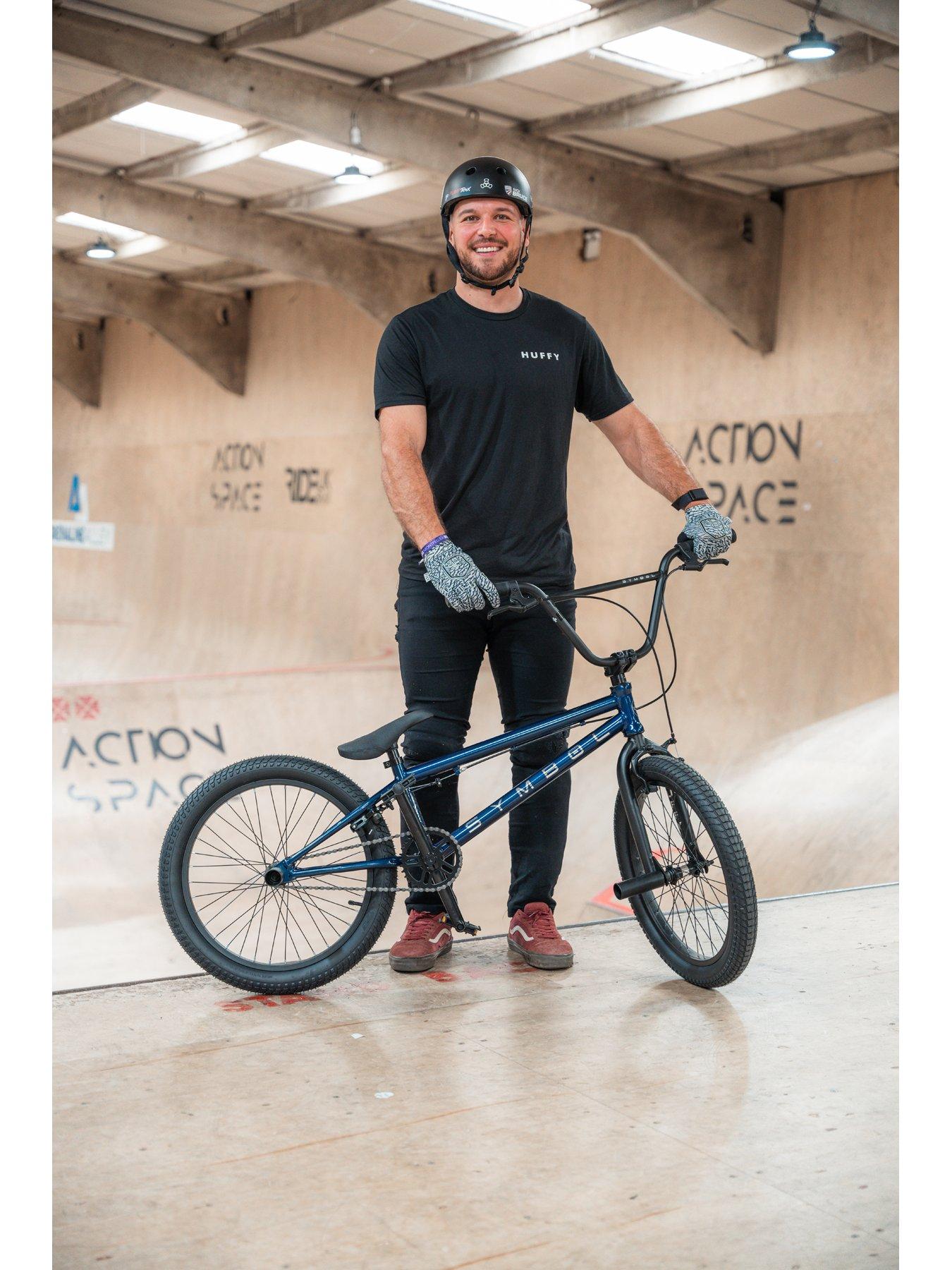 Image 2 of 8 of Symbol Freestyle 20" BMX - Steel - Abys Blue