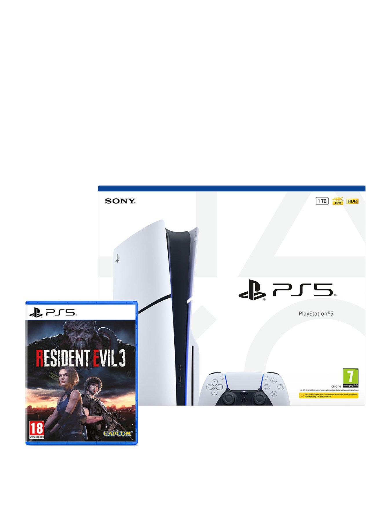 Playstation PlayStation®5 Disc Console – 1TB  &  Resident Evil 3