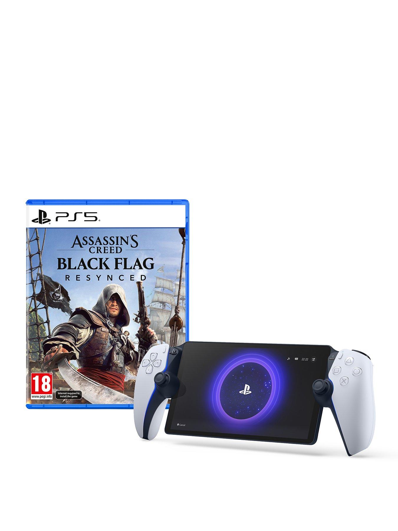 PlayStation 5 Portal™ Remote Player For PS5® Console - White  &  Assassin's Creed: Black Flag Resynced