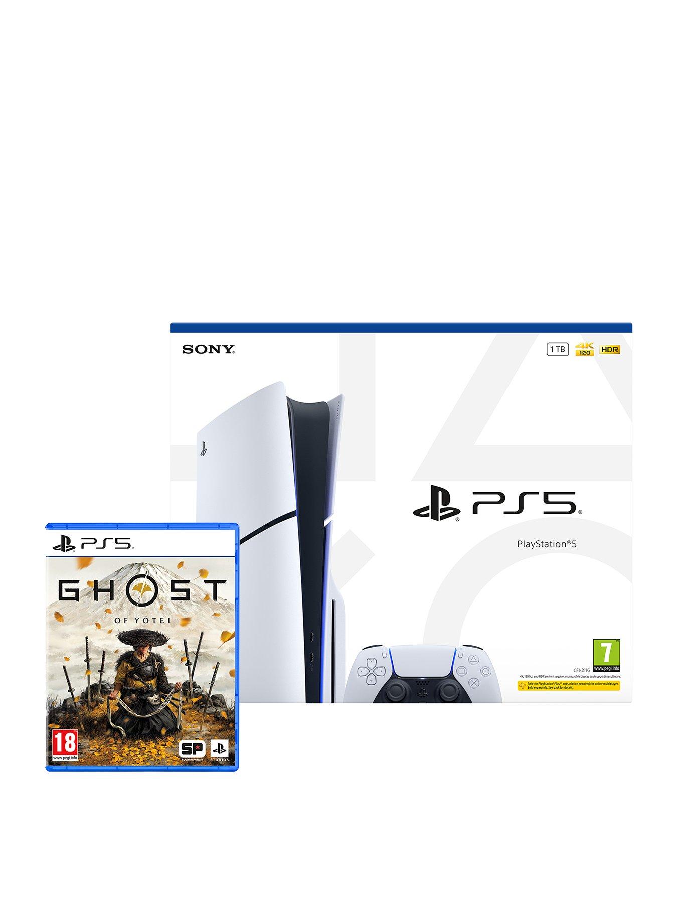 PlayStation 5 PlayStation®5 Disc Console – 1TB  &  Ghost of Yotei