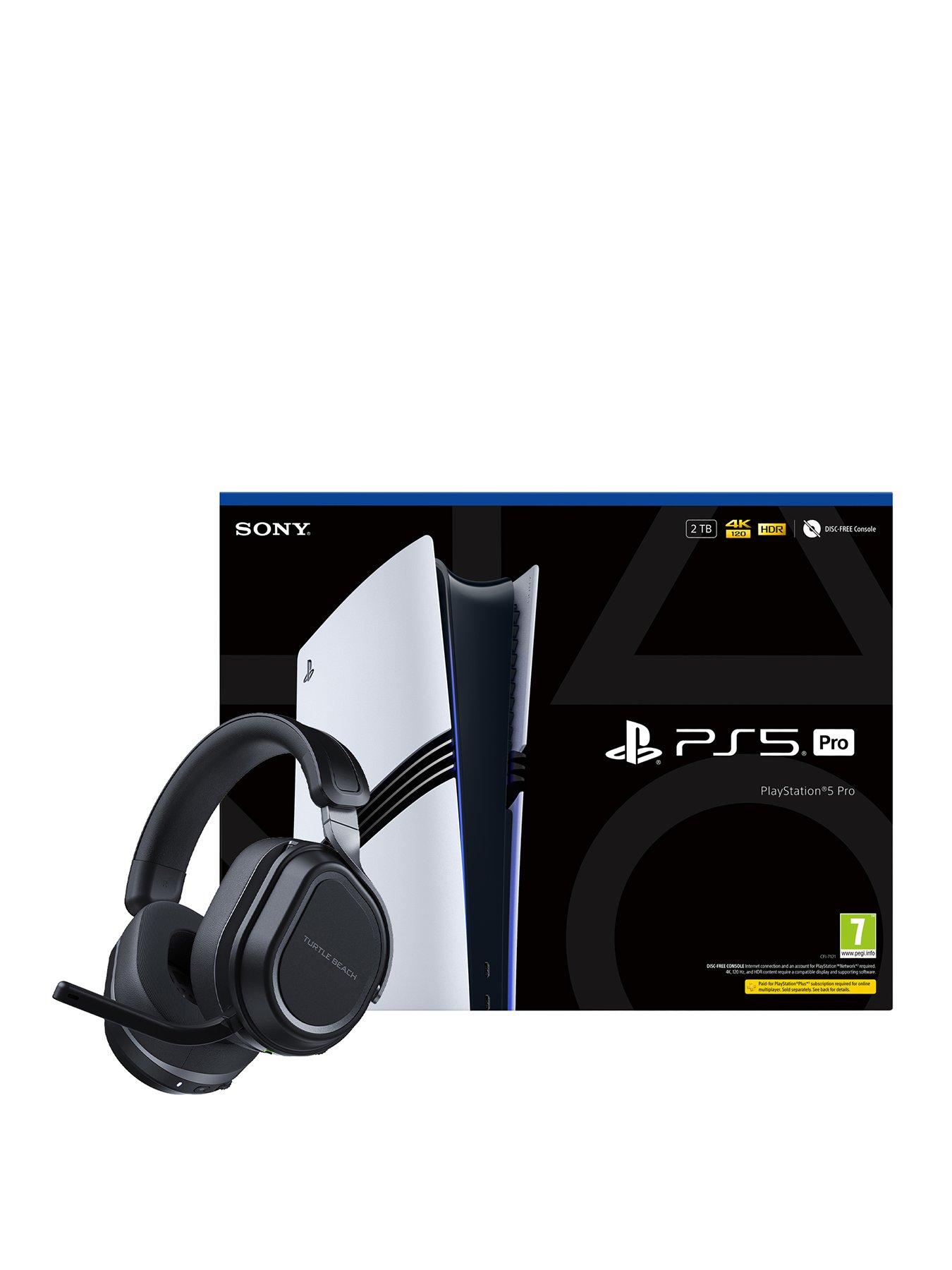 Playstation PlayStation®5 Pro Console - 2TB  &  Turtle Beach Stealth 700 Gen 3 Wireless Headset - Black