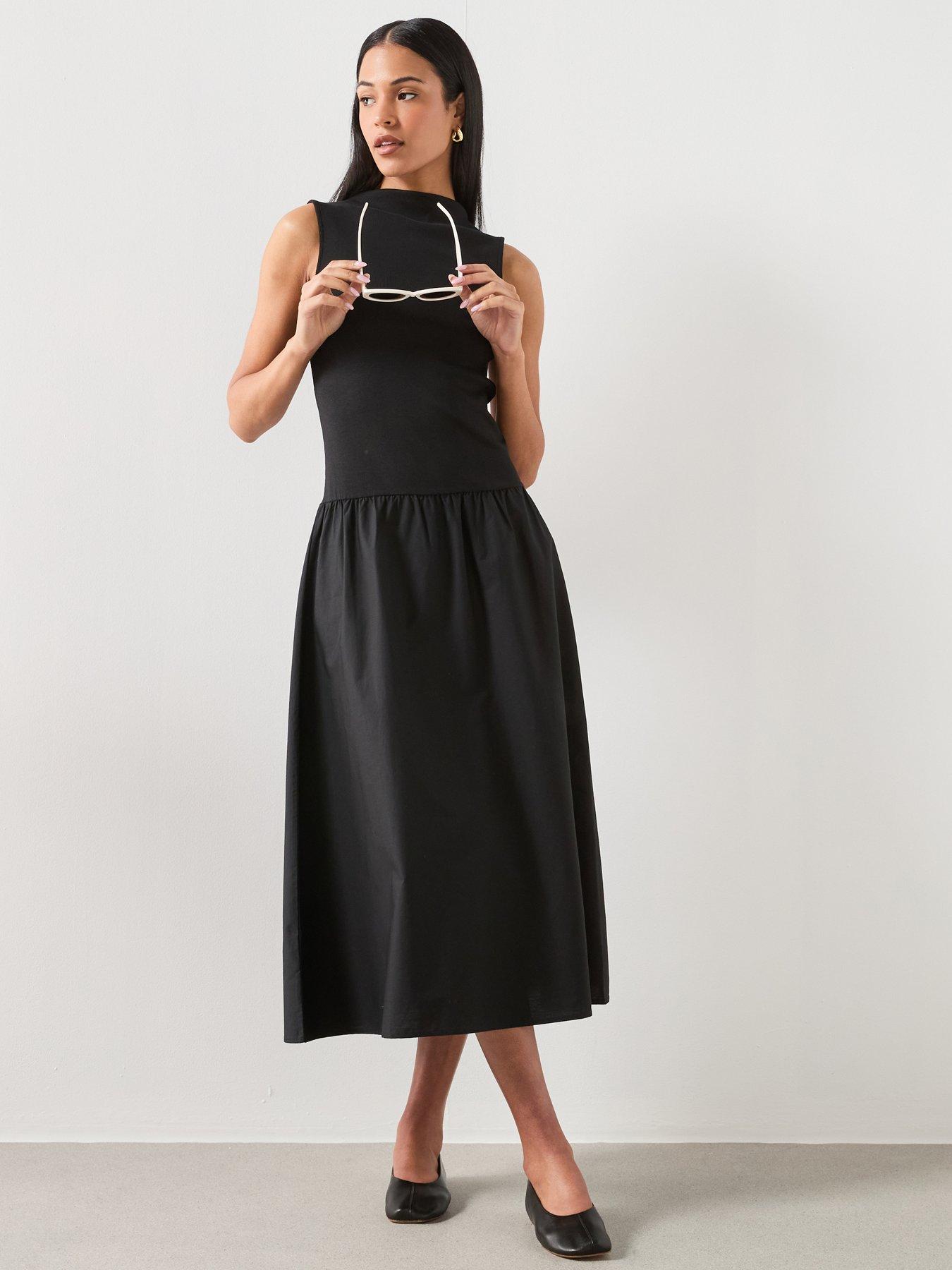 mango black dress Contrast-Bodice - Size:2-3Y Pre-Order Elevate your spring essentials Elegant 60s style 90s goth prom dress