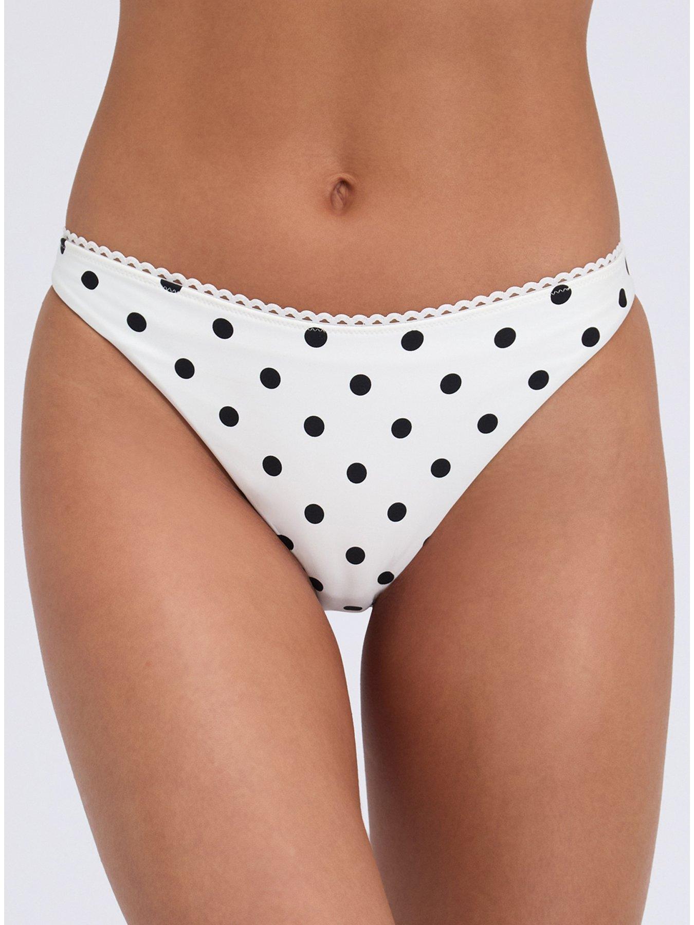 Image 4 of 5 of Boux Avenue Boux Avenue Hydra Bikini Brief - White Mix