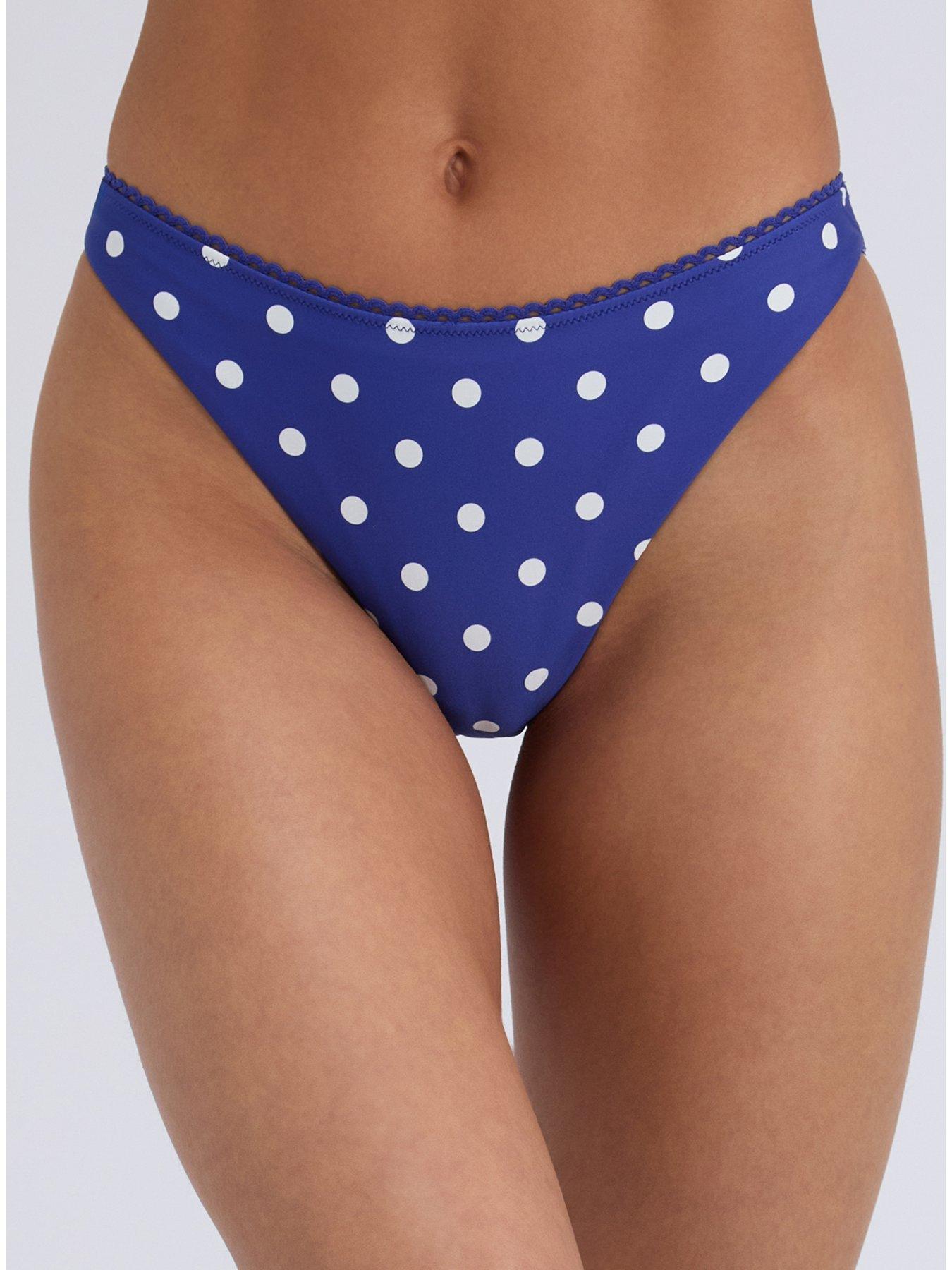 Image 1 of 4 of Boux Avenue Boux Avenue Hydra Bikni Brief - Cobalt Blue