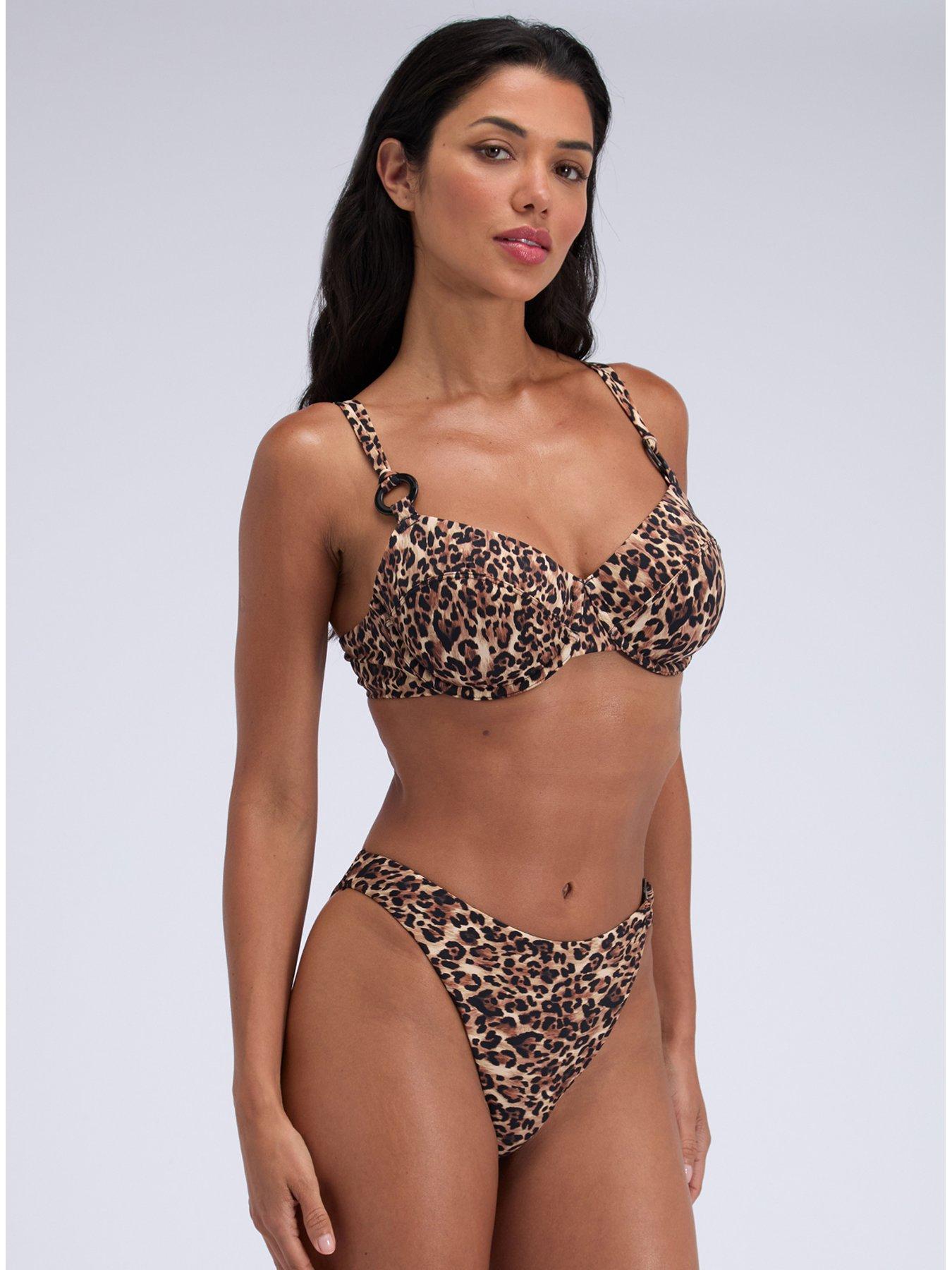 Image 3 of 5 of Boux Avenue Santorini Bikini Brief - Black Mix